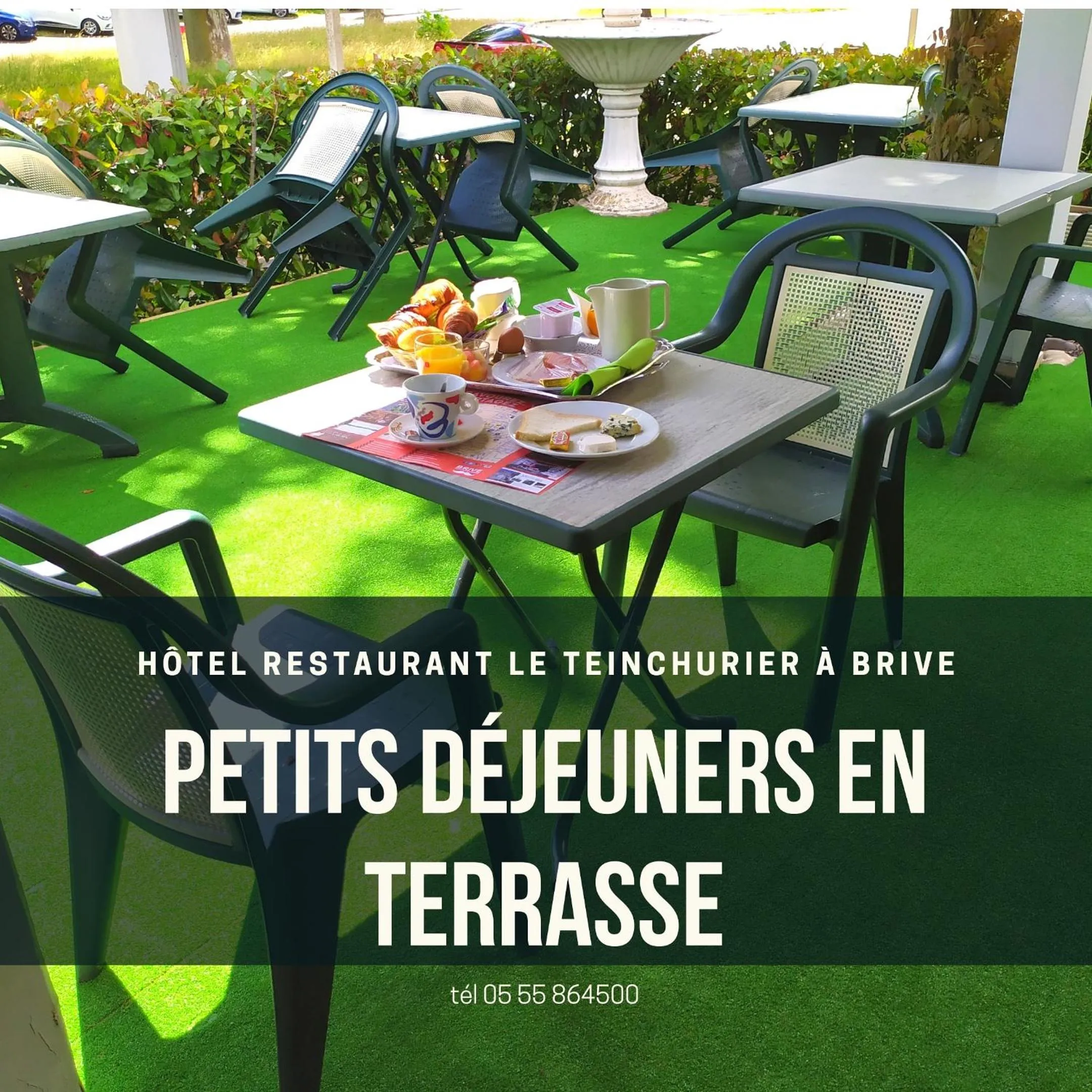 Buffet breakfast in Logis Hotel Noemys Brive - Restaurant Le Teinchurier