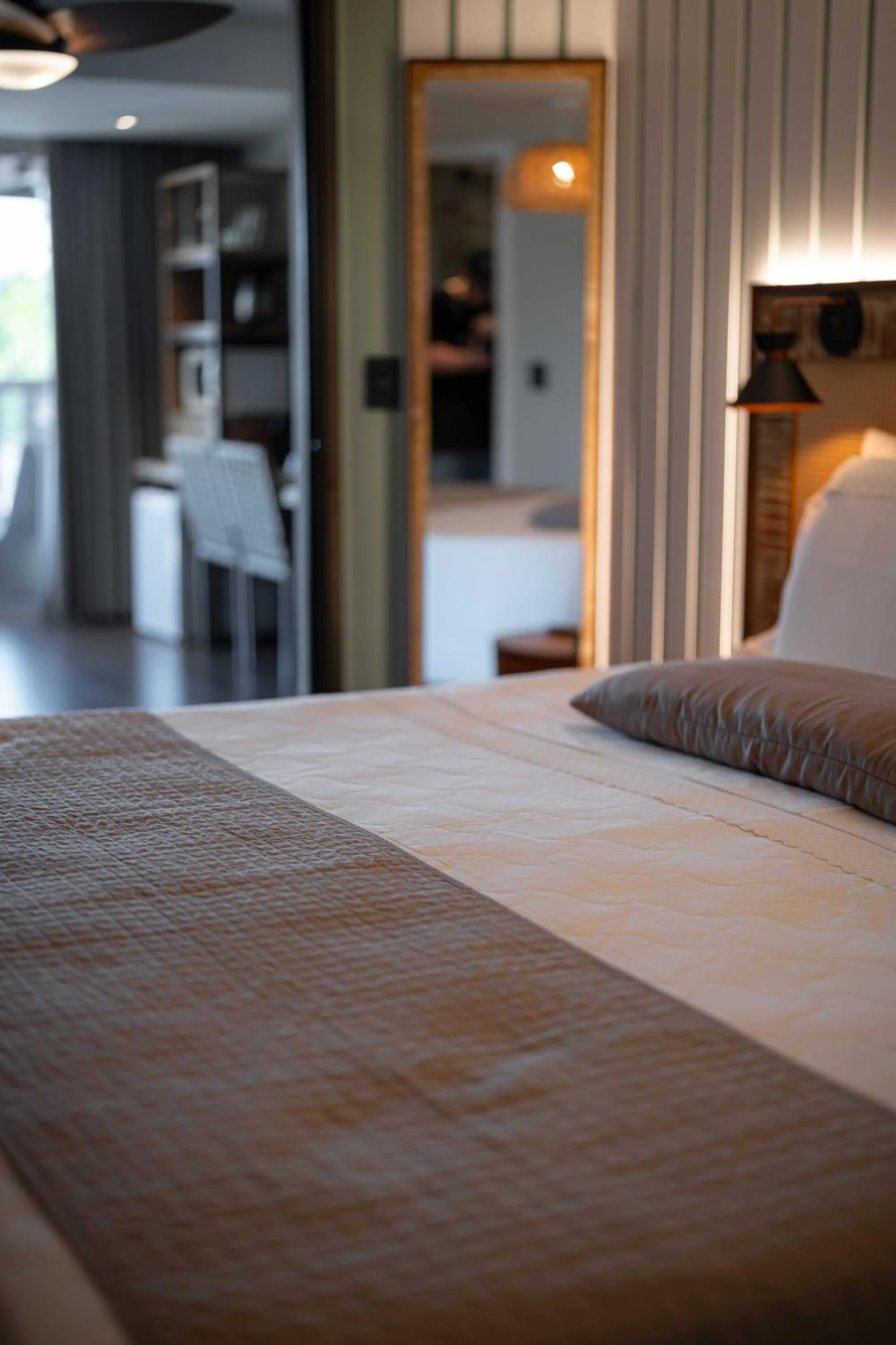 Bed in Pousada dos Sonhos