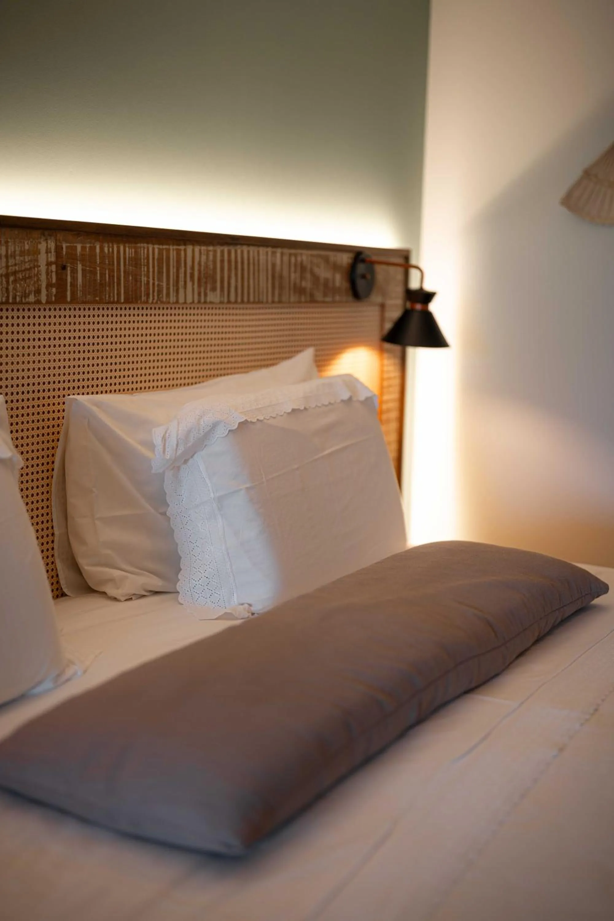 Bed in Pousada dos Sonhos