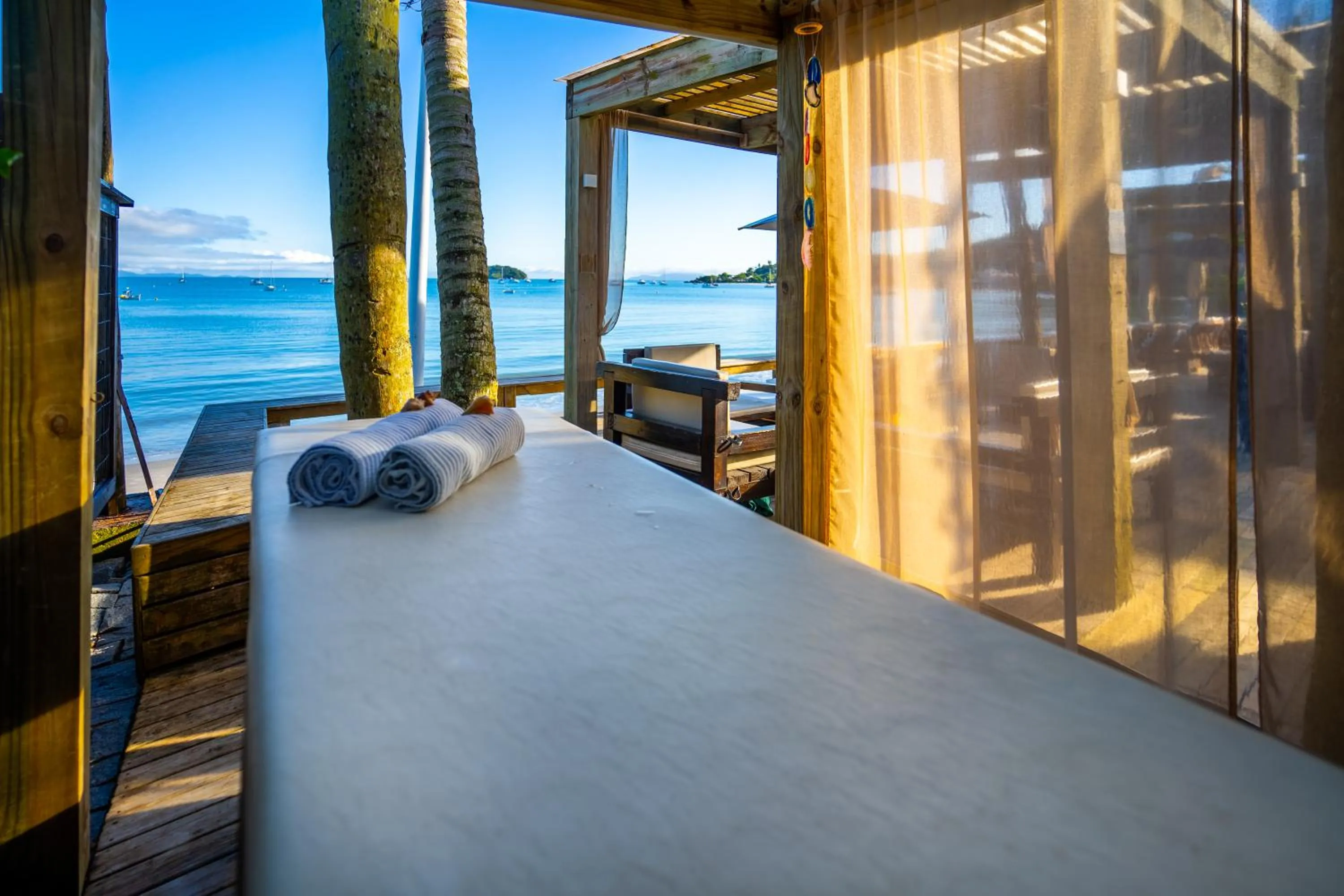 Sea view, Bed in Pousada dos Sonhos