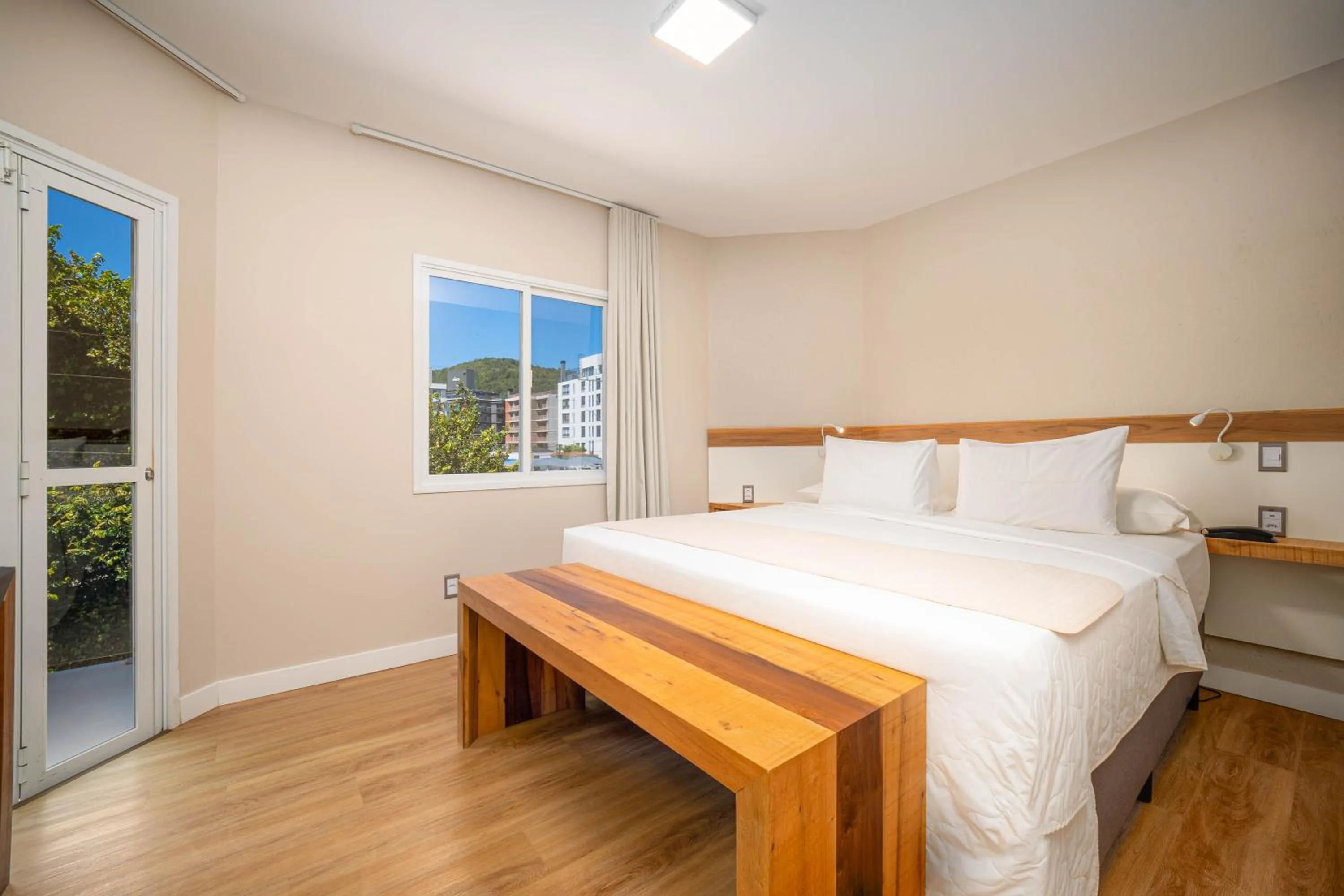 Bed in Pousada dos Sonhos