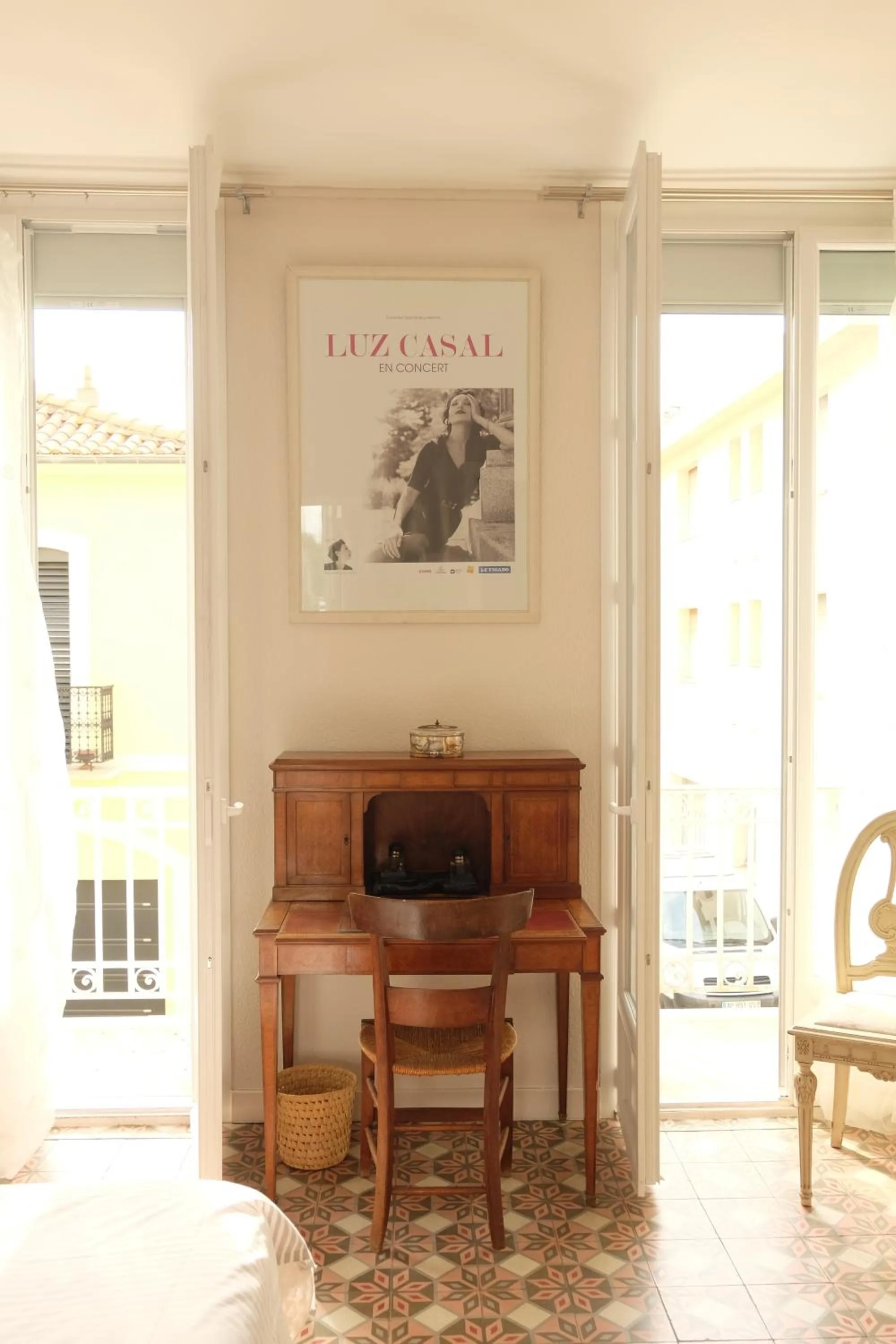 Seating area in B&B Le Patio En Ville - Chambres d'hôtes
