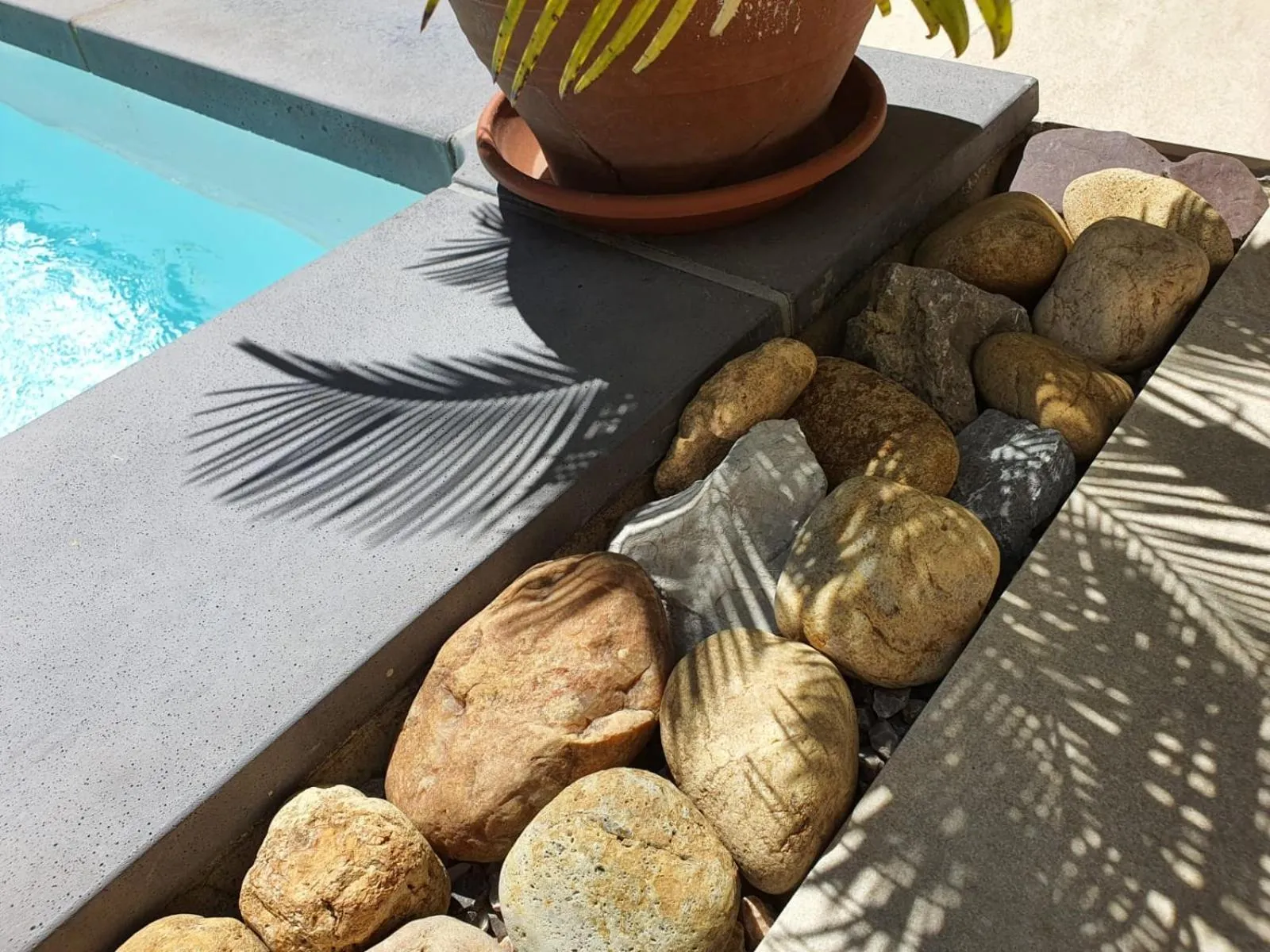 Decorative detail in B&B Le Patio En Ville - Chambres d'hôtes