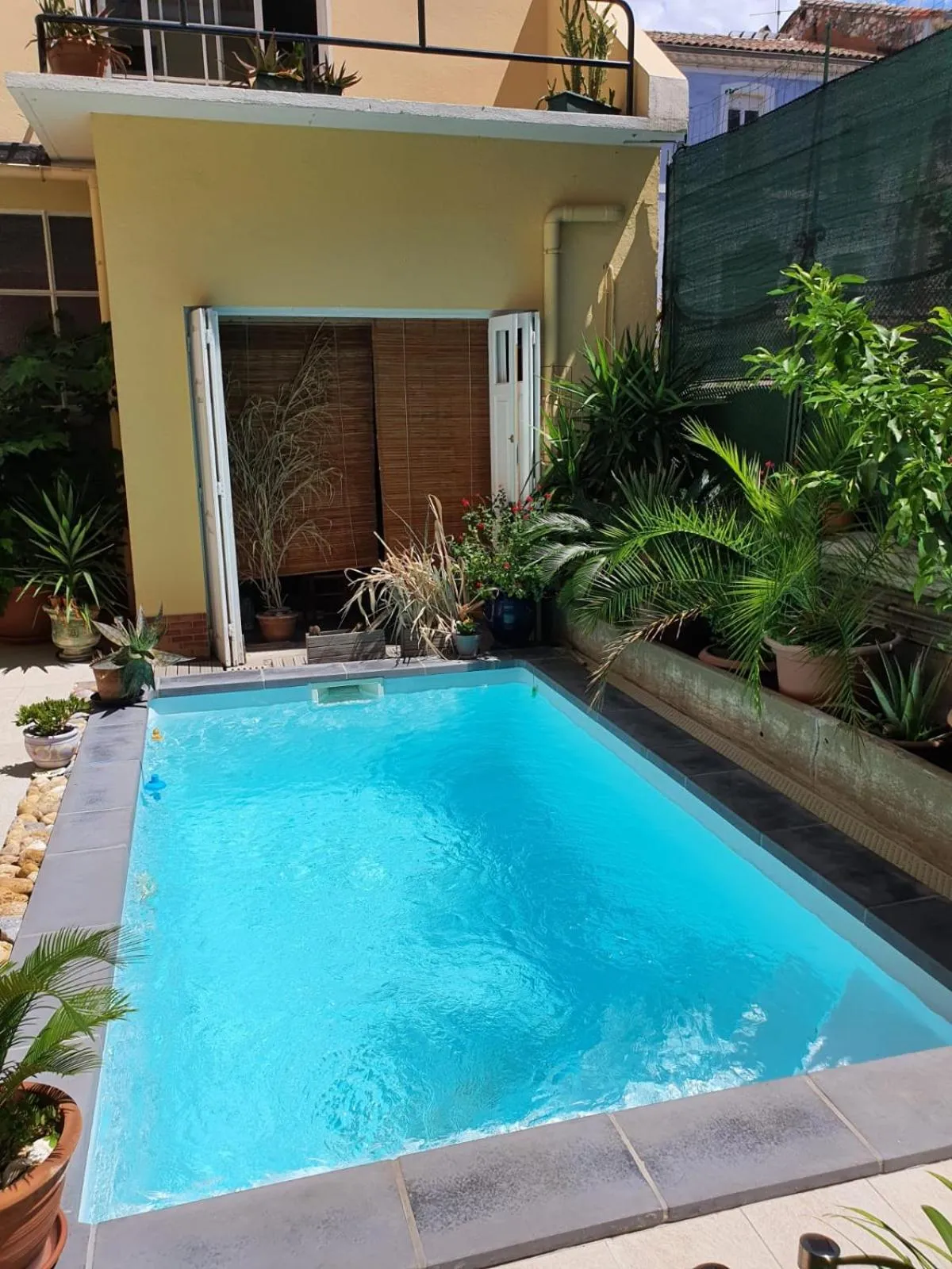 Patio in B&B Le Patio En Ville - Chambres d'hôtes