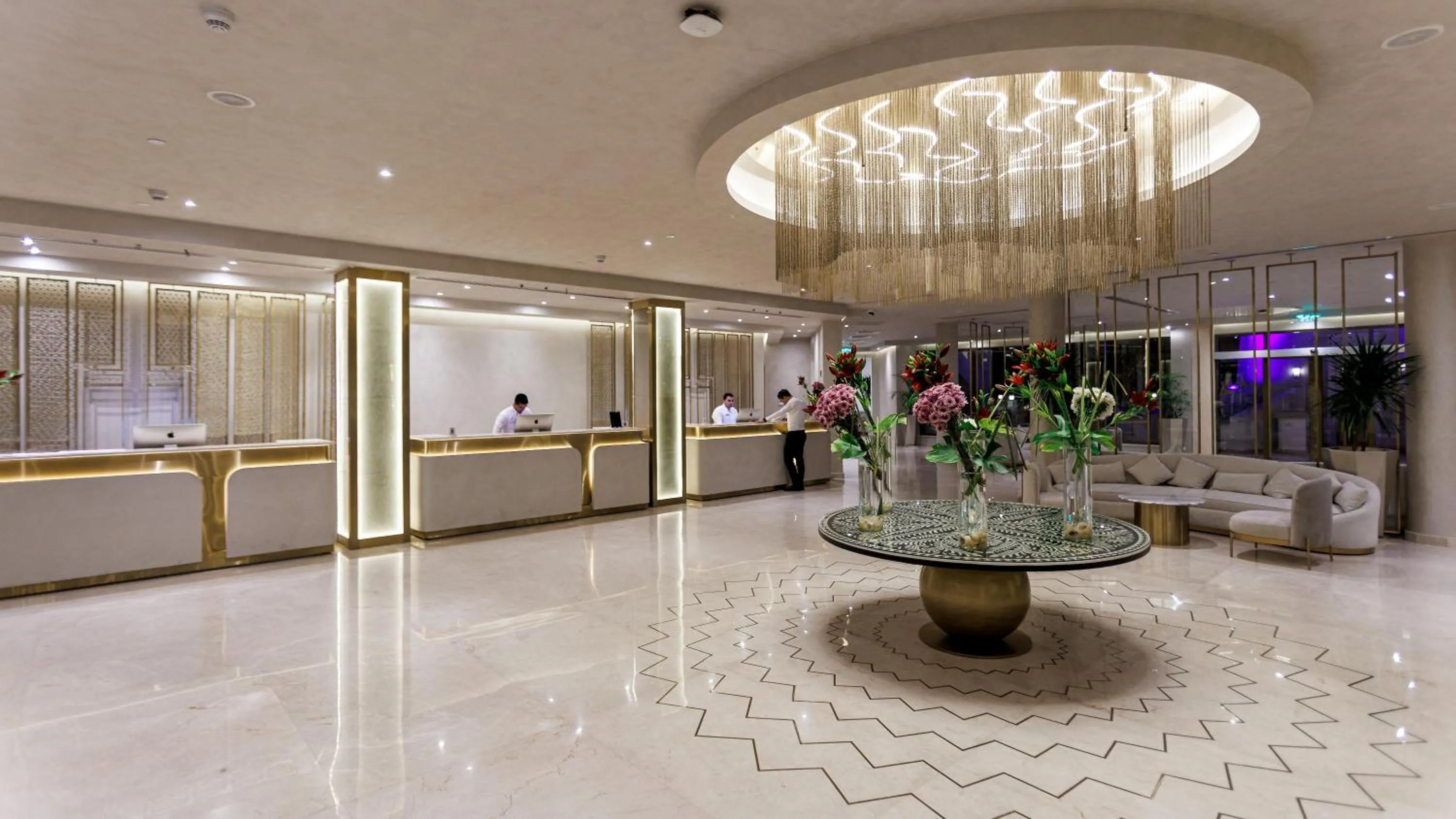 Lobby or reception in Sunrise Remal Beach Resort