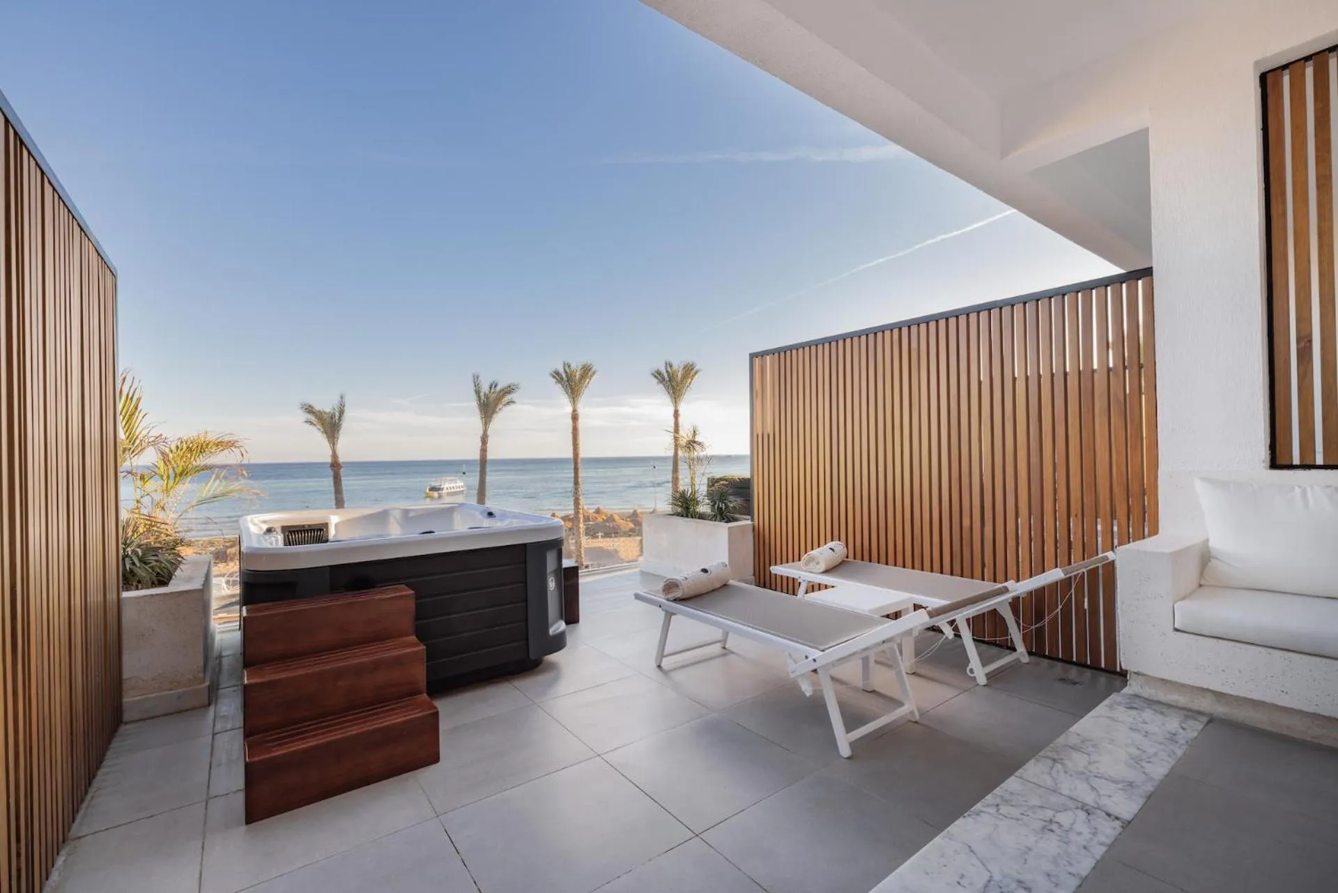 Balcony/Terrace in Sunrise Remal Beach Resort