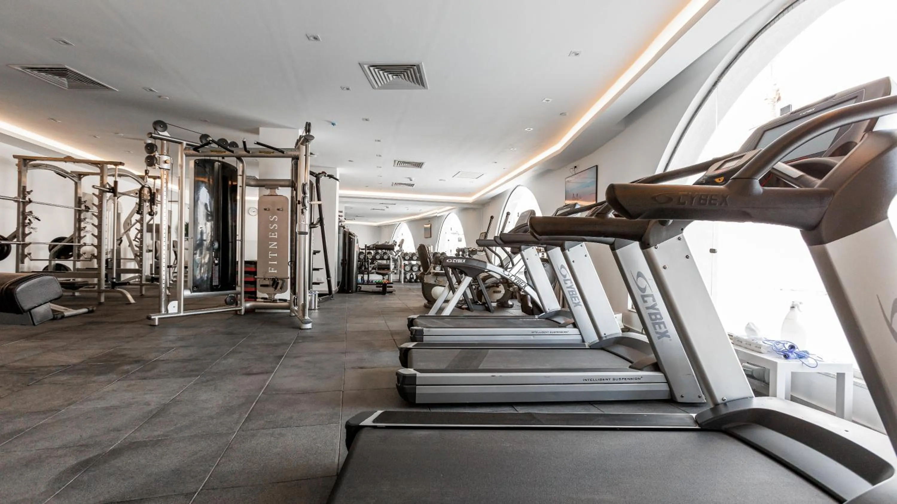 Fitness centre/facilities in Sunrise Remal Beach Resort