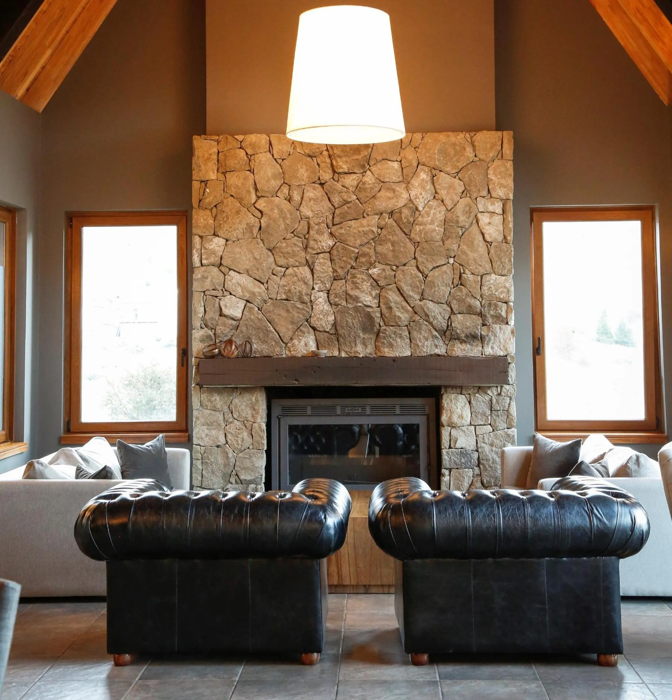 Living room in Los Cerros del Chaltén Boutique Hotel
