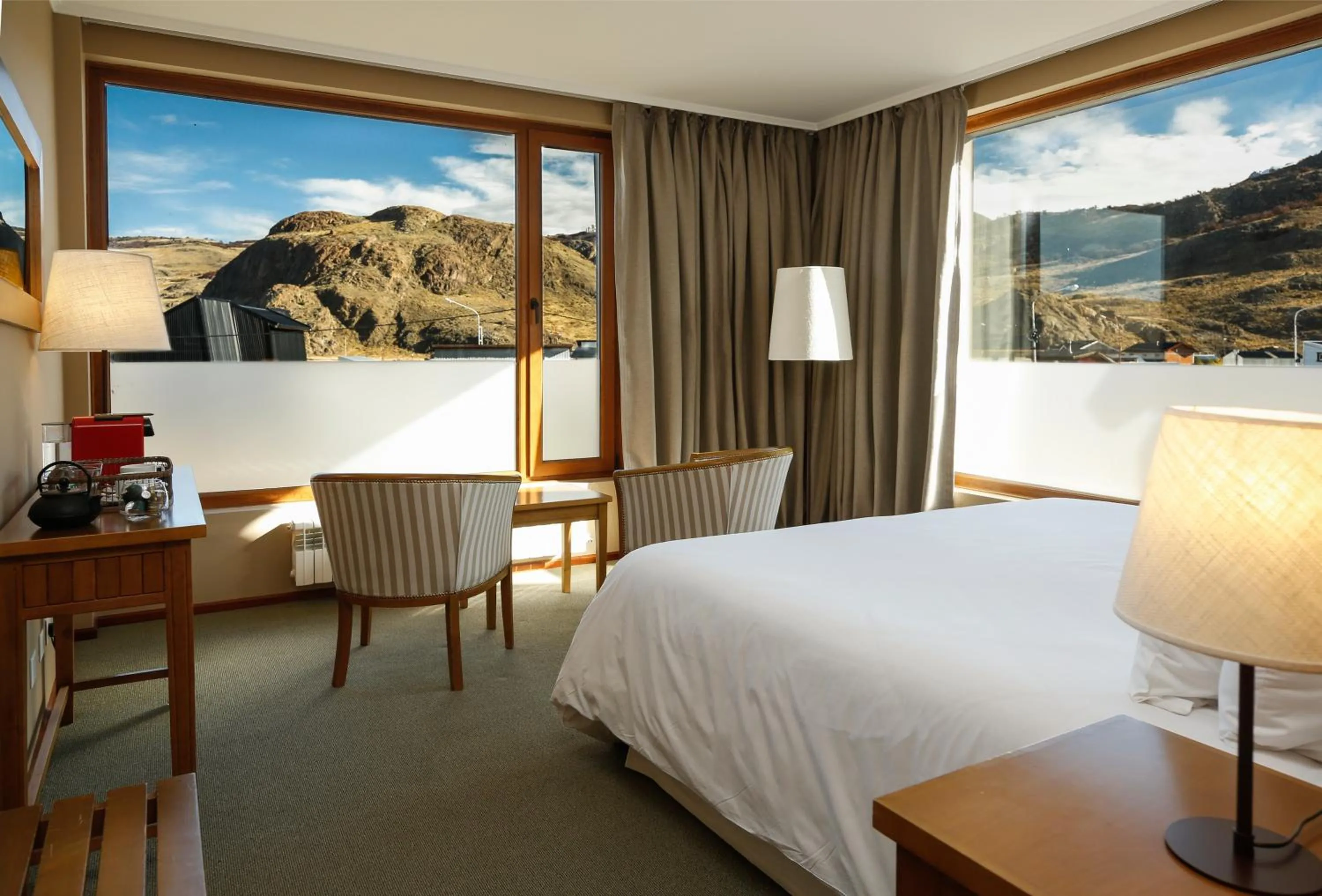 Bed in Los Cerros del Chaltén Boutique Hotel