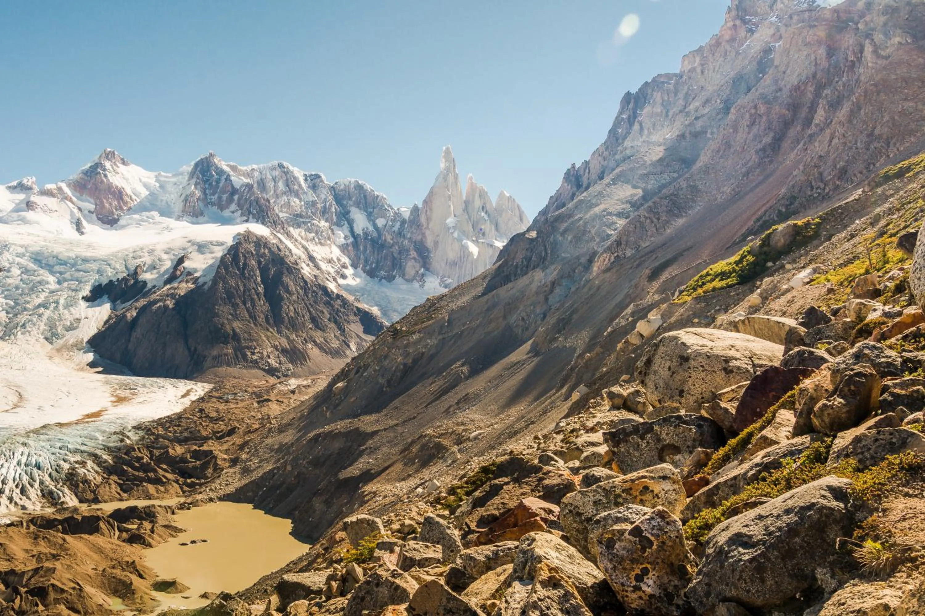 Natural landscape in Los Cerros del Chaltén Boutique Hotel