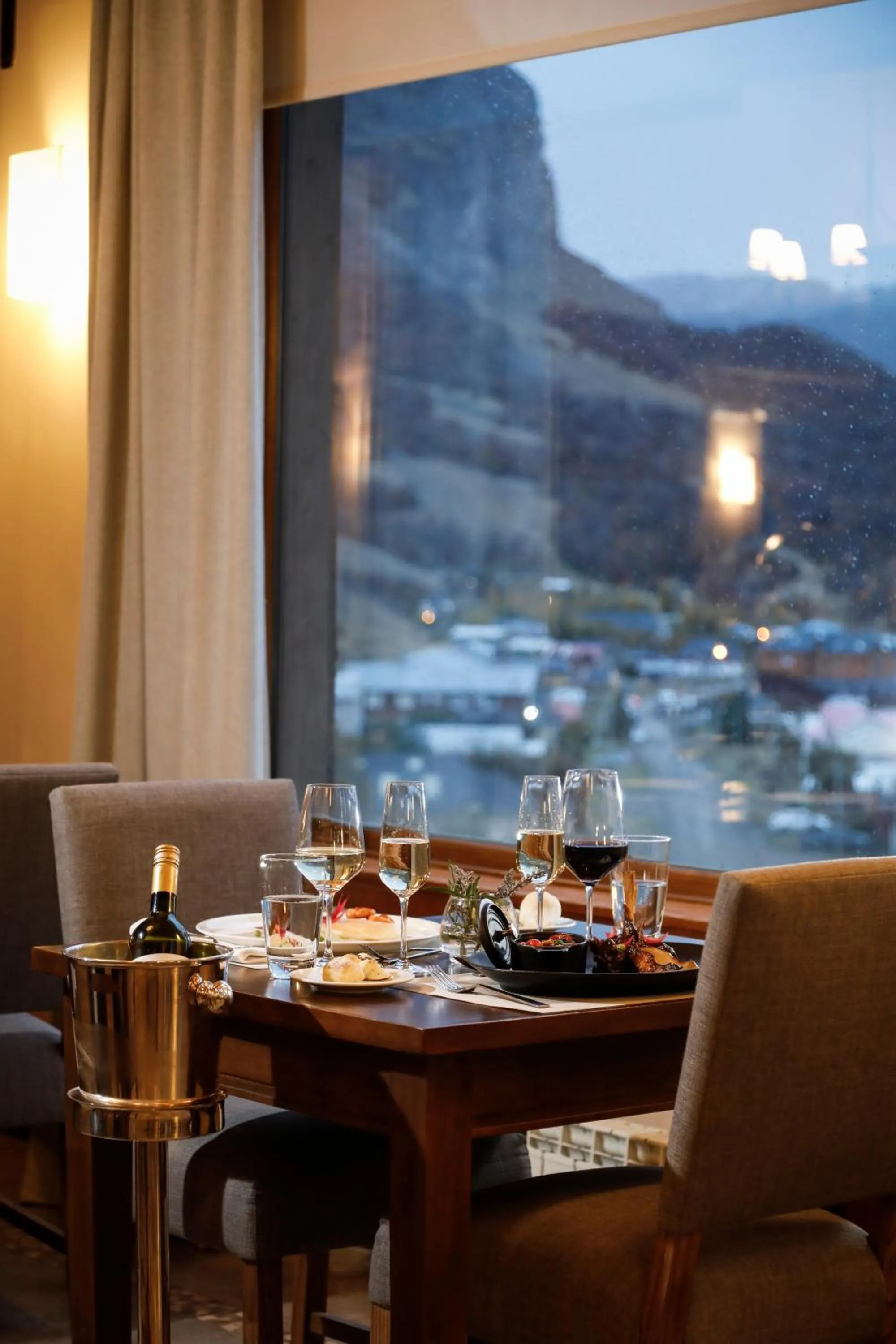 Restaurant/places to eat in Los Cerros del Chaltén Boutique Hotel