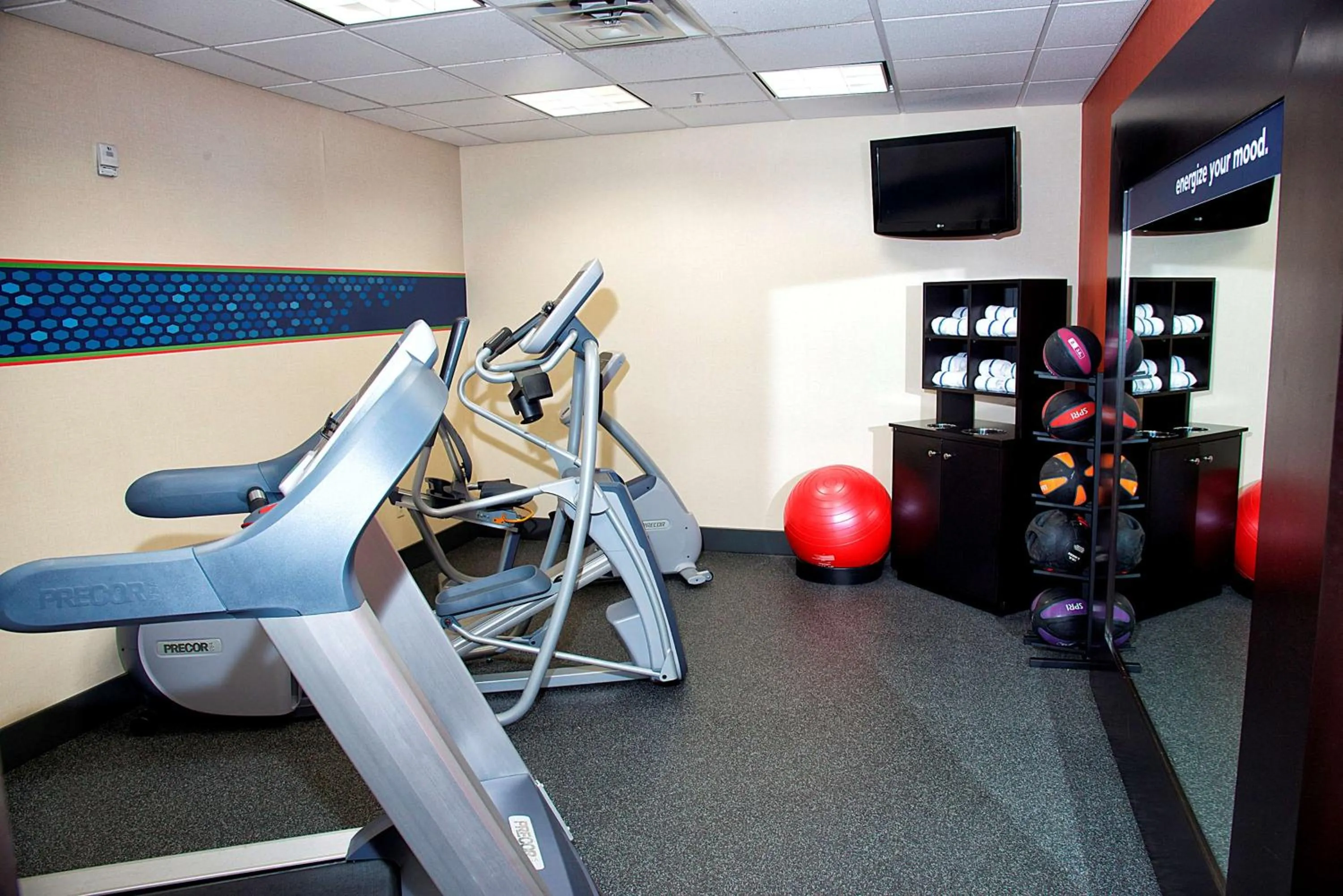 Fitness centre/facilities in Hampton Inn and Suites Amarillo West