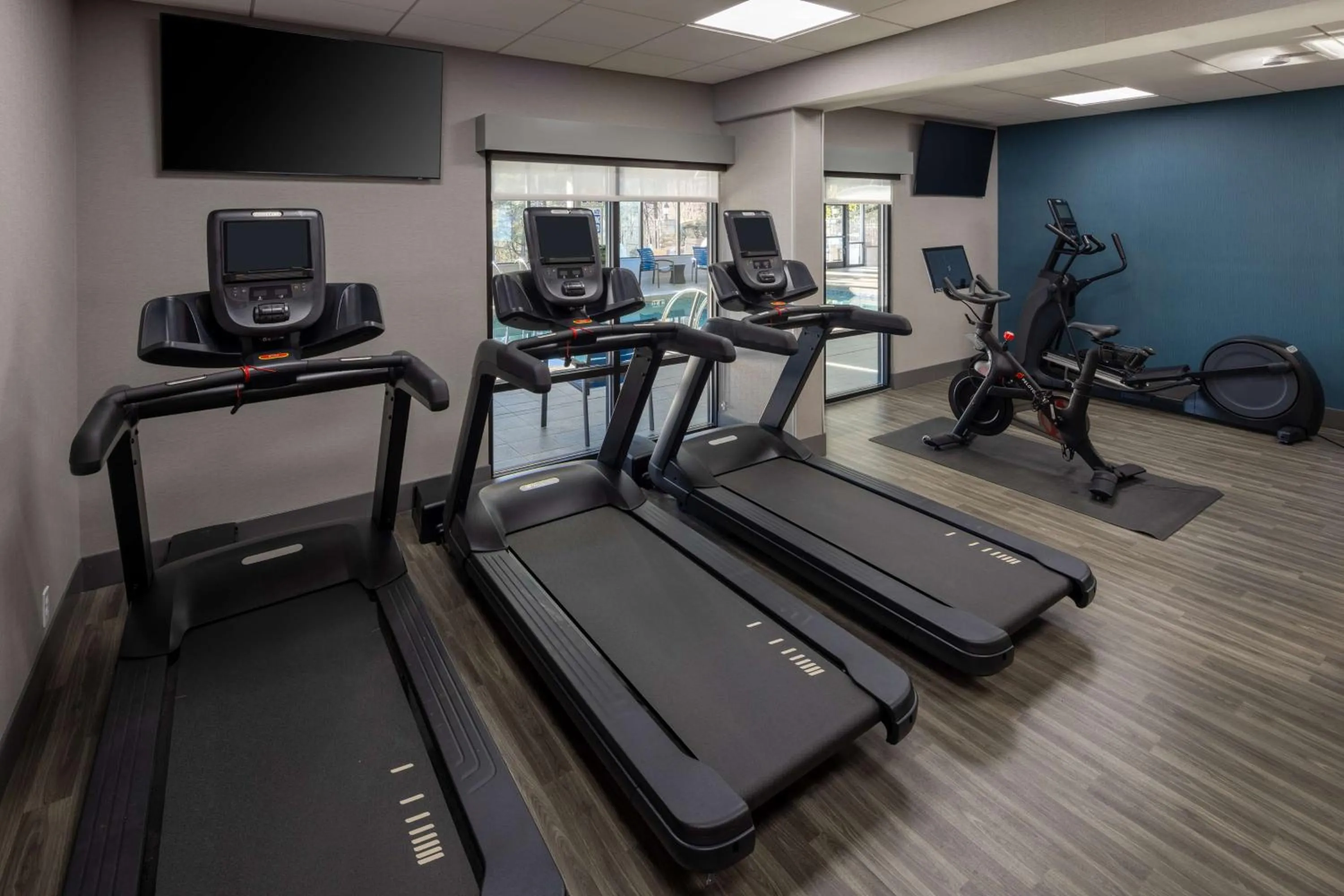 Fitness centre/facilities in Hampton Inn Asheville-Tunnel Road