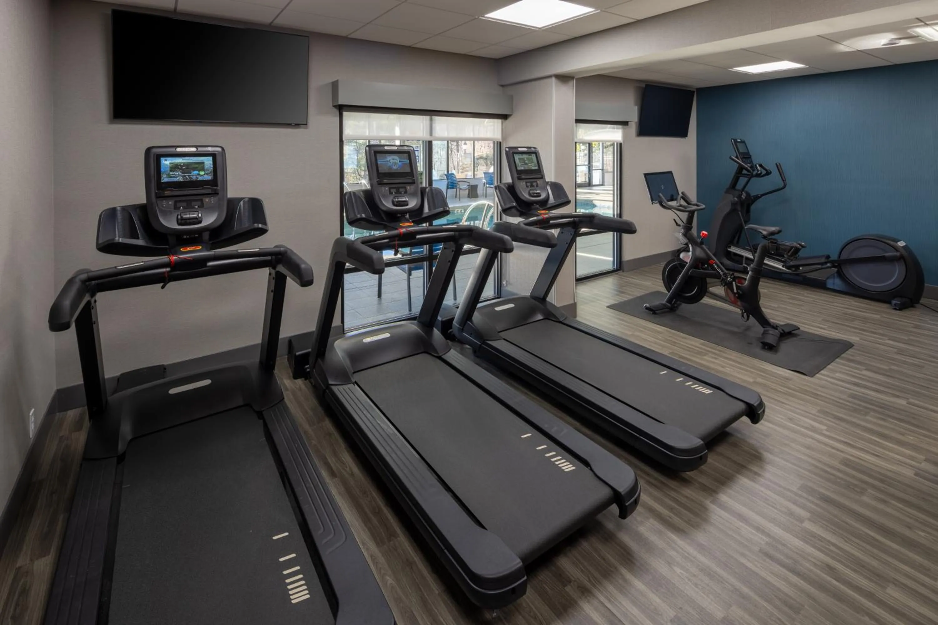 Fitness centre/facilities in Hampton Inn Asheville-Tunnel Road