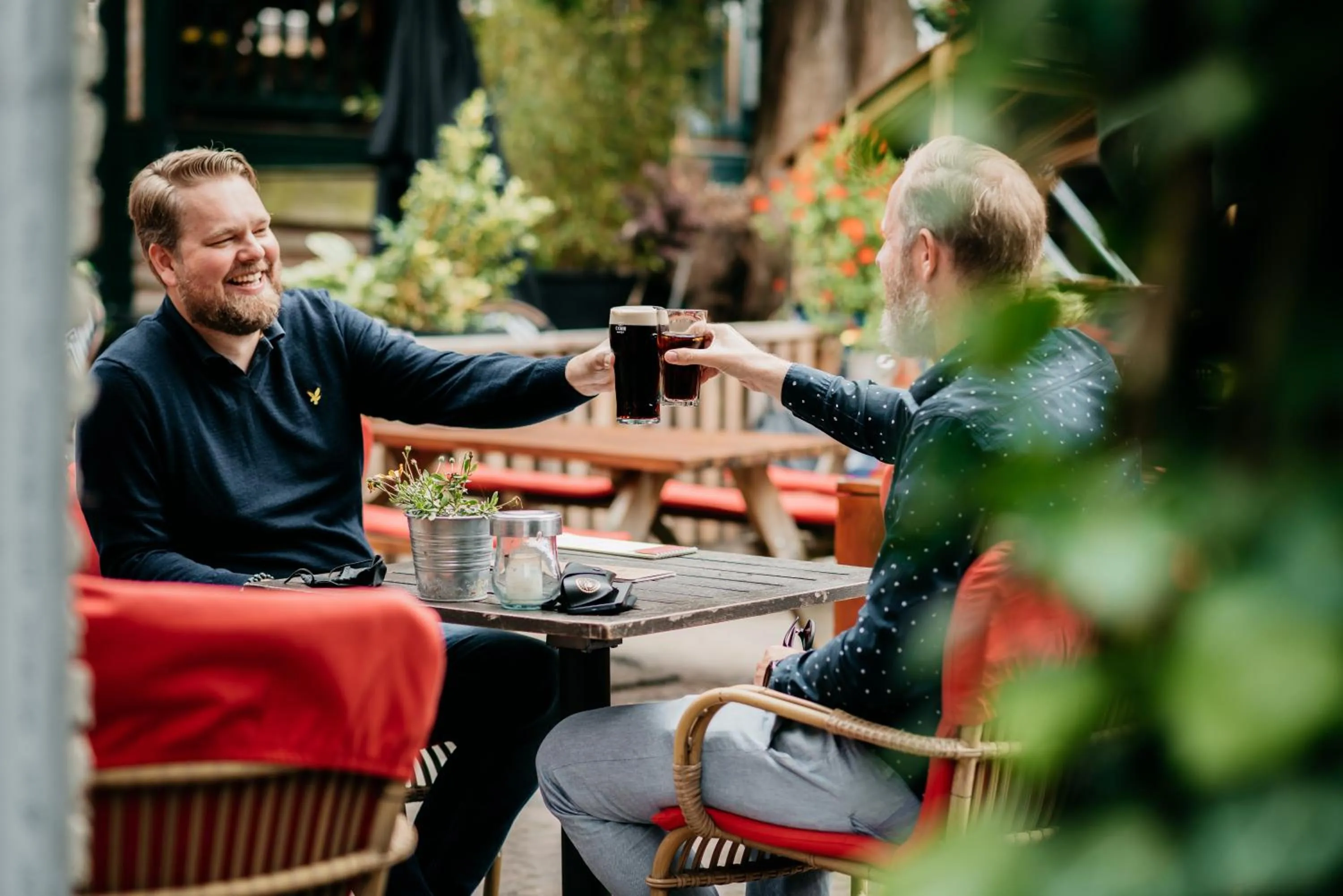 Drinks in Long John's Pub & Hotel