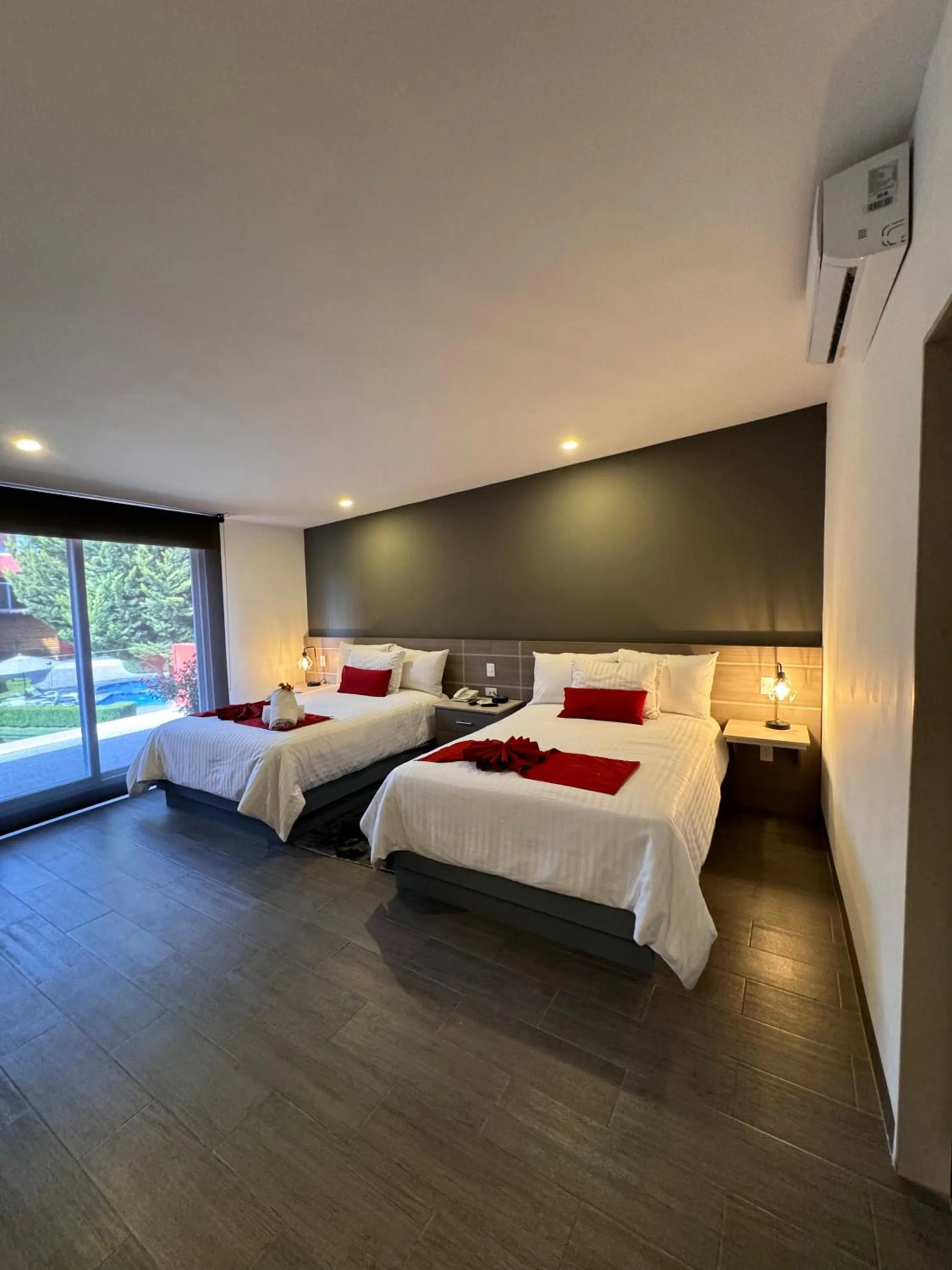 Photo of the whole room, Bed in GS Quinto Sol Teotihuacan