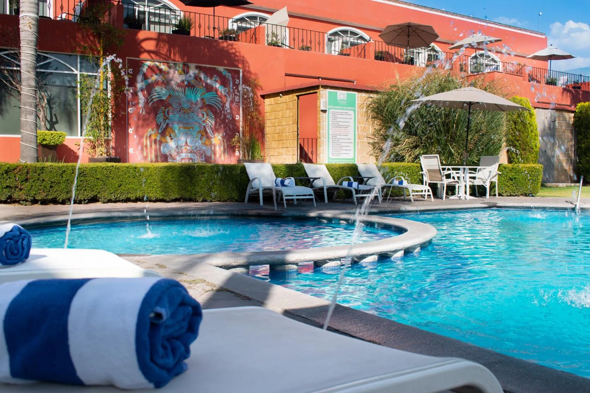 Swimming pool in GS Quinto Sol Teotihuacan