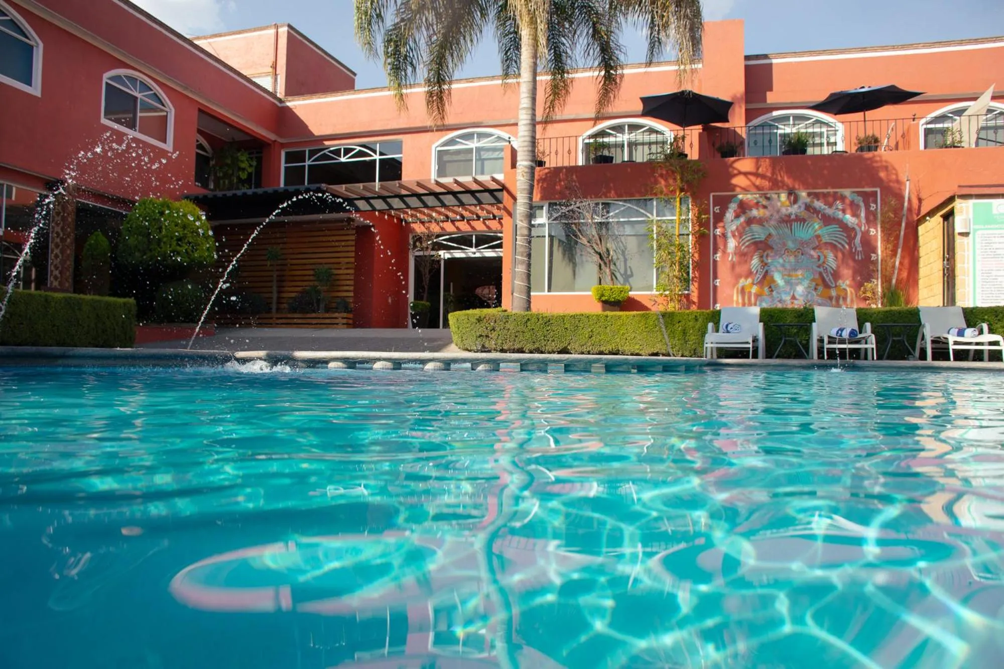 Swimming pool in GS Quinto Sol Teotihuacan