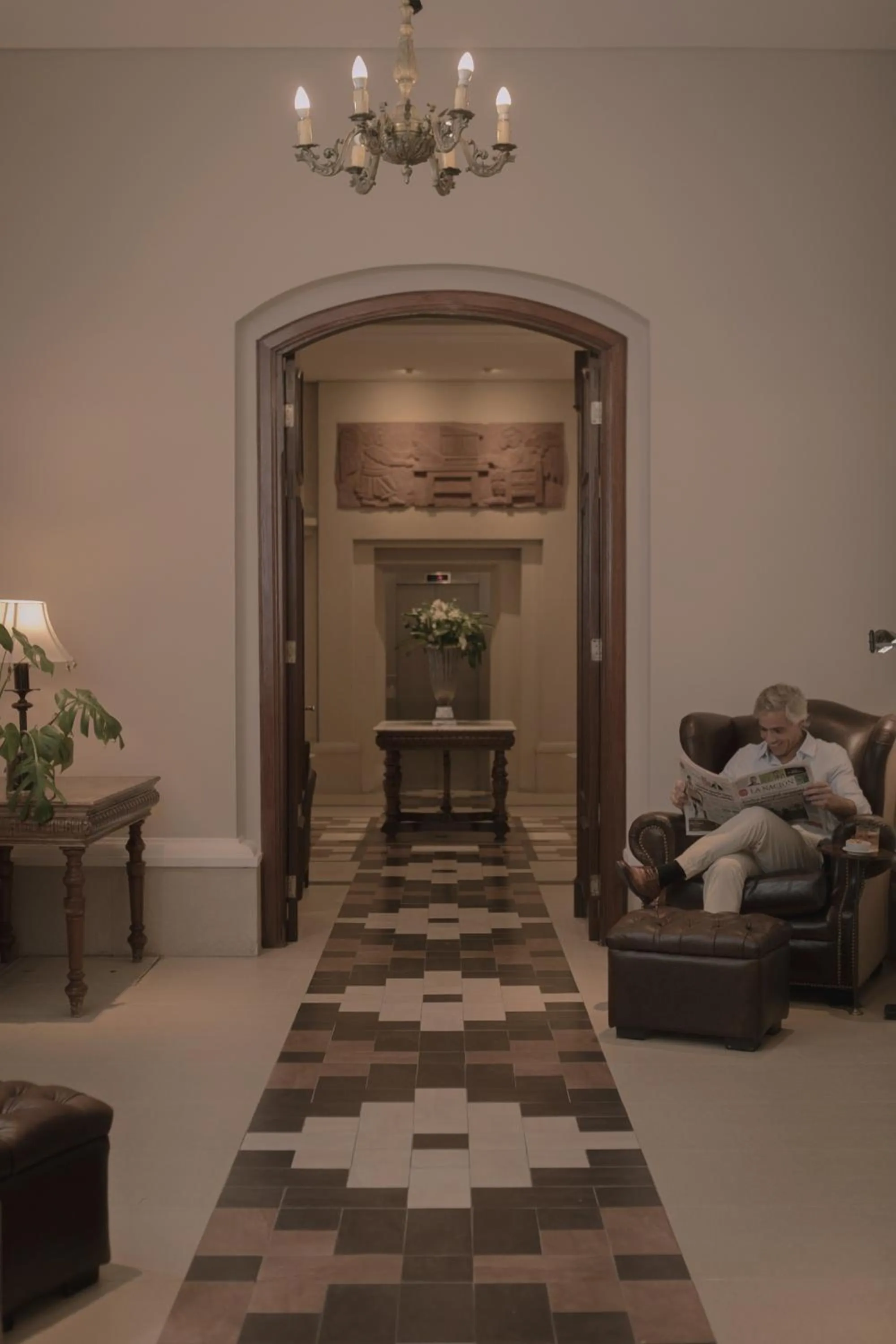 Living room in La Mision Hotel Boutique