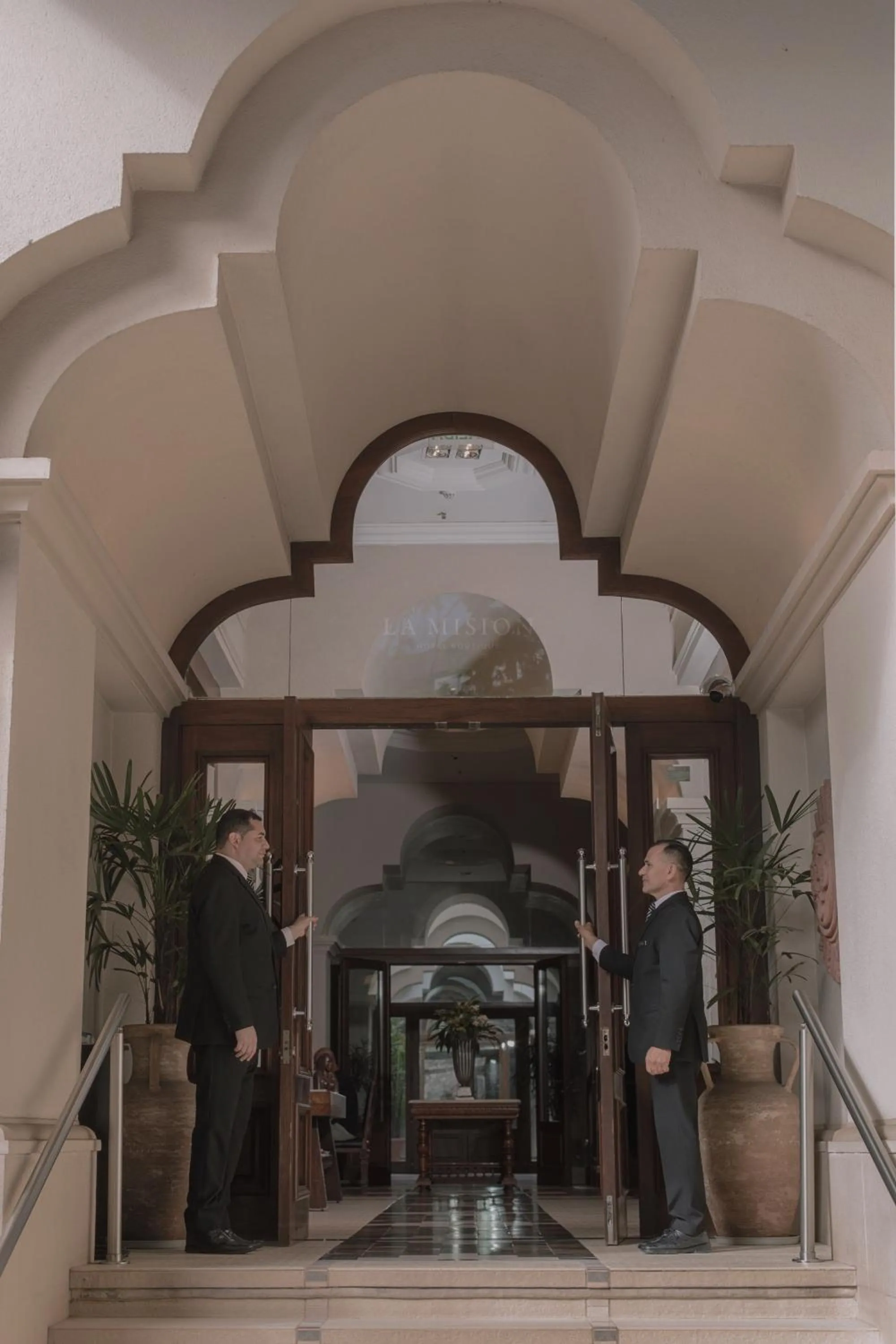 Facade/entrance in La Mision Hotel Boutique