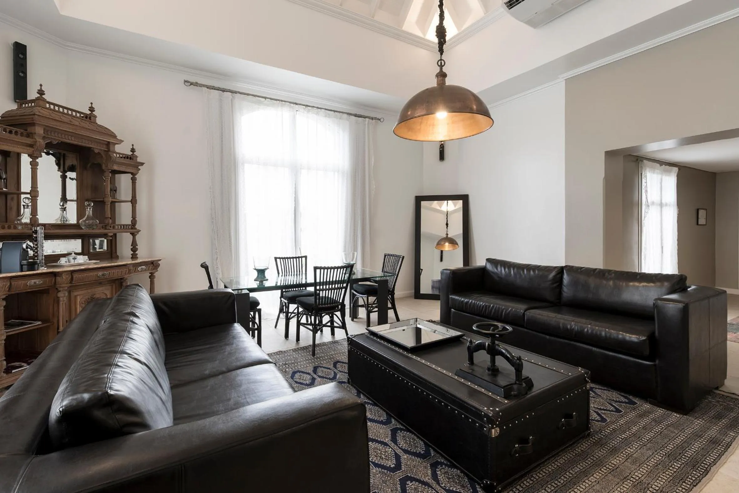 Seating area in La Mision Hotel Boutique