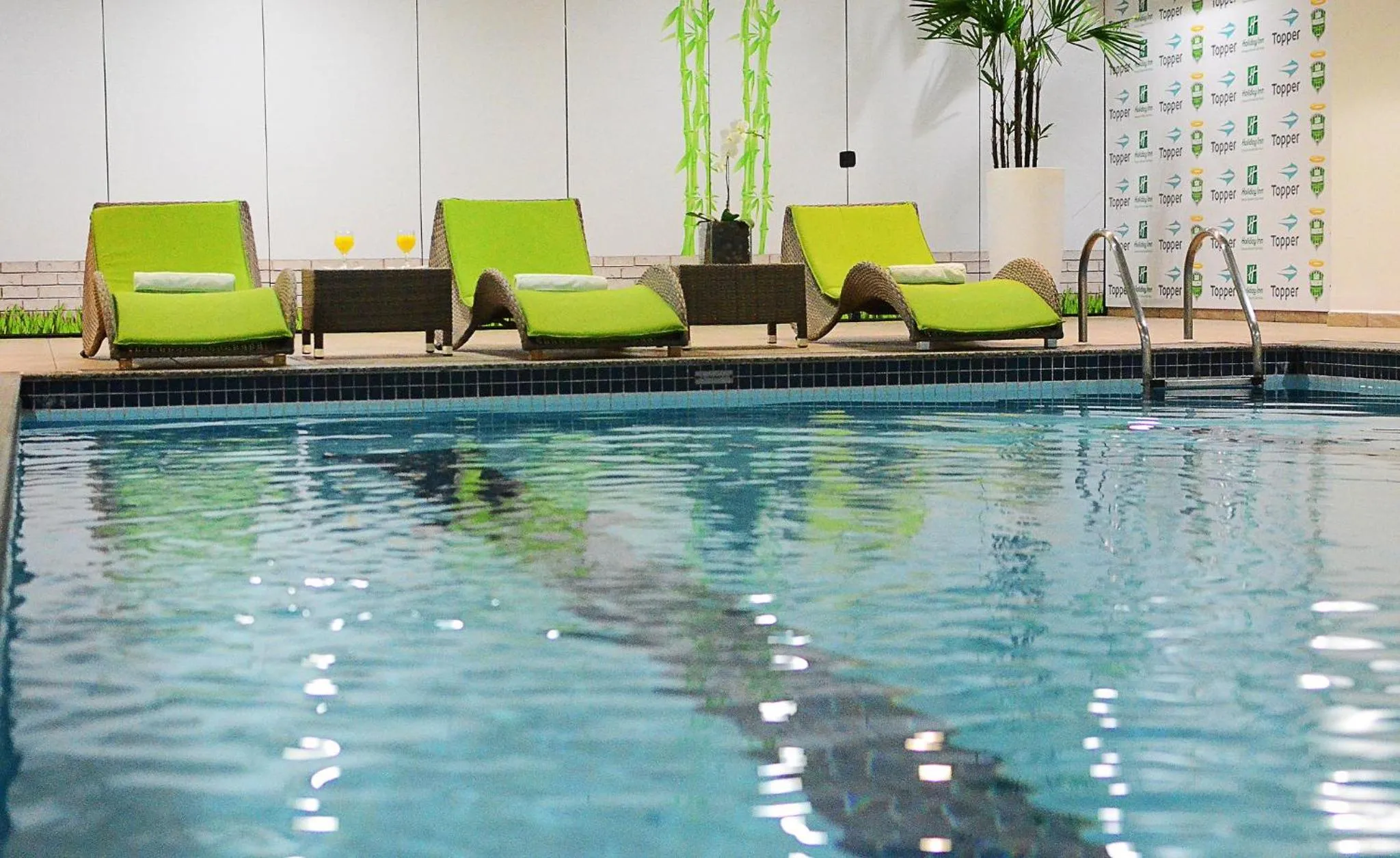 Swimming pool in Holiday Inn Sao Paulo Parque Anhembi by IHG