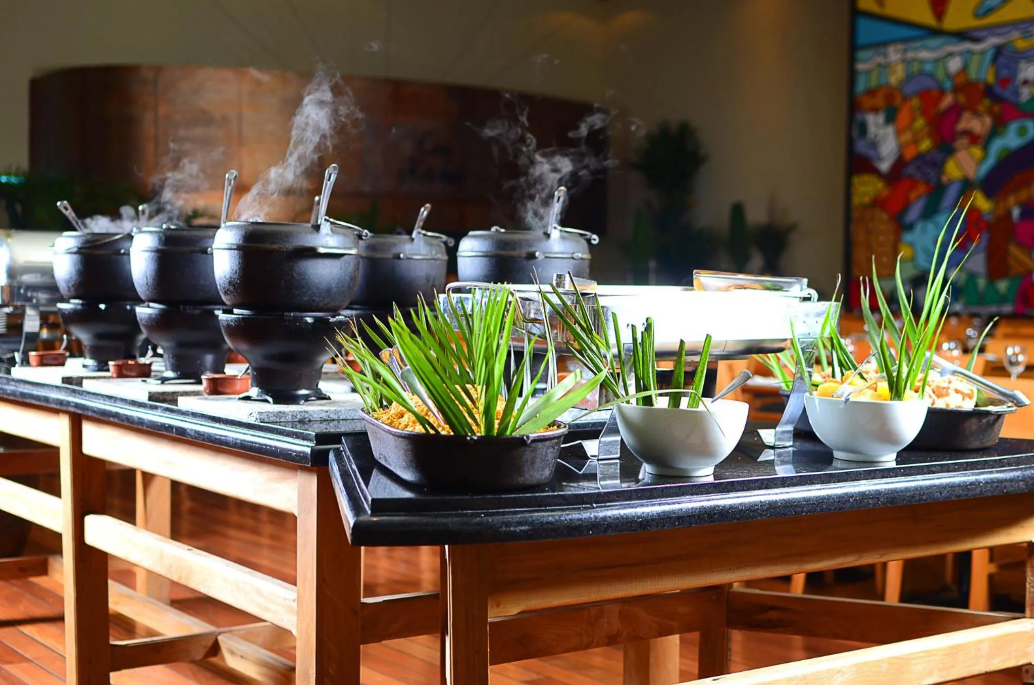 Restaurant/places to eat in Holiday Inn Sao Paulo Parque Anhembi by IHG