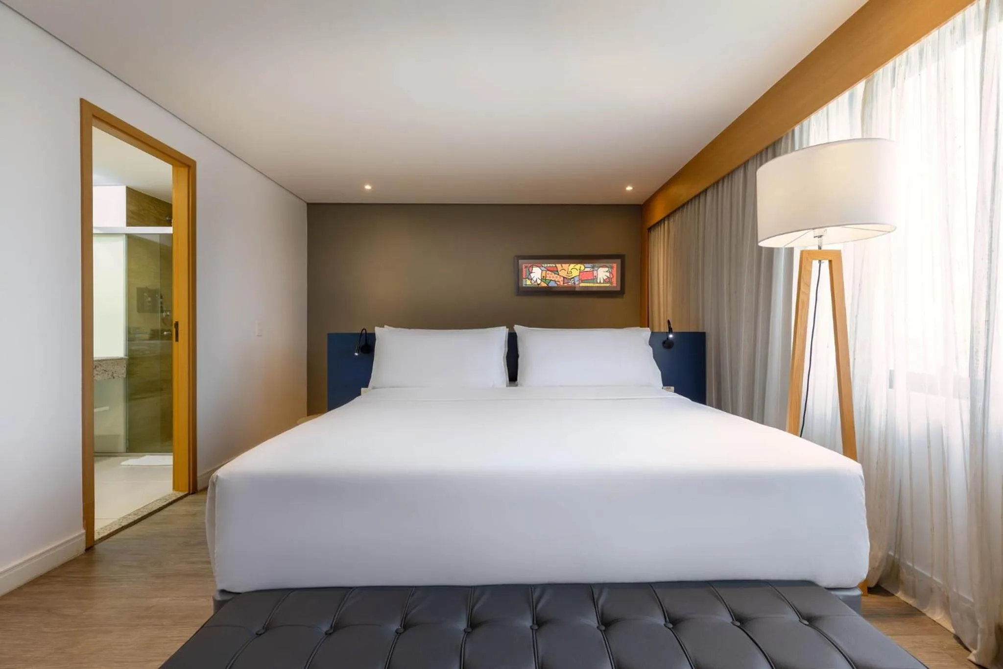 Photo of the whole room, Bed in Holiday Inn Sao Paulo Parque Anhembi by IHG