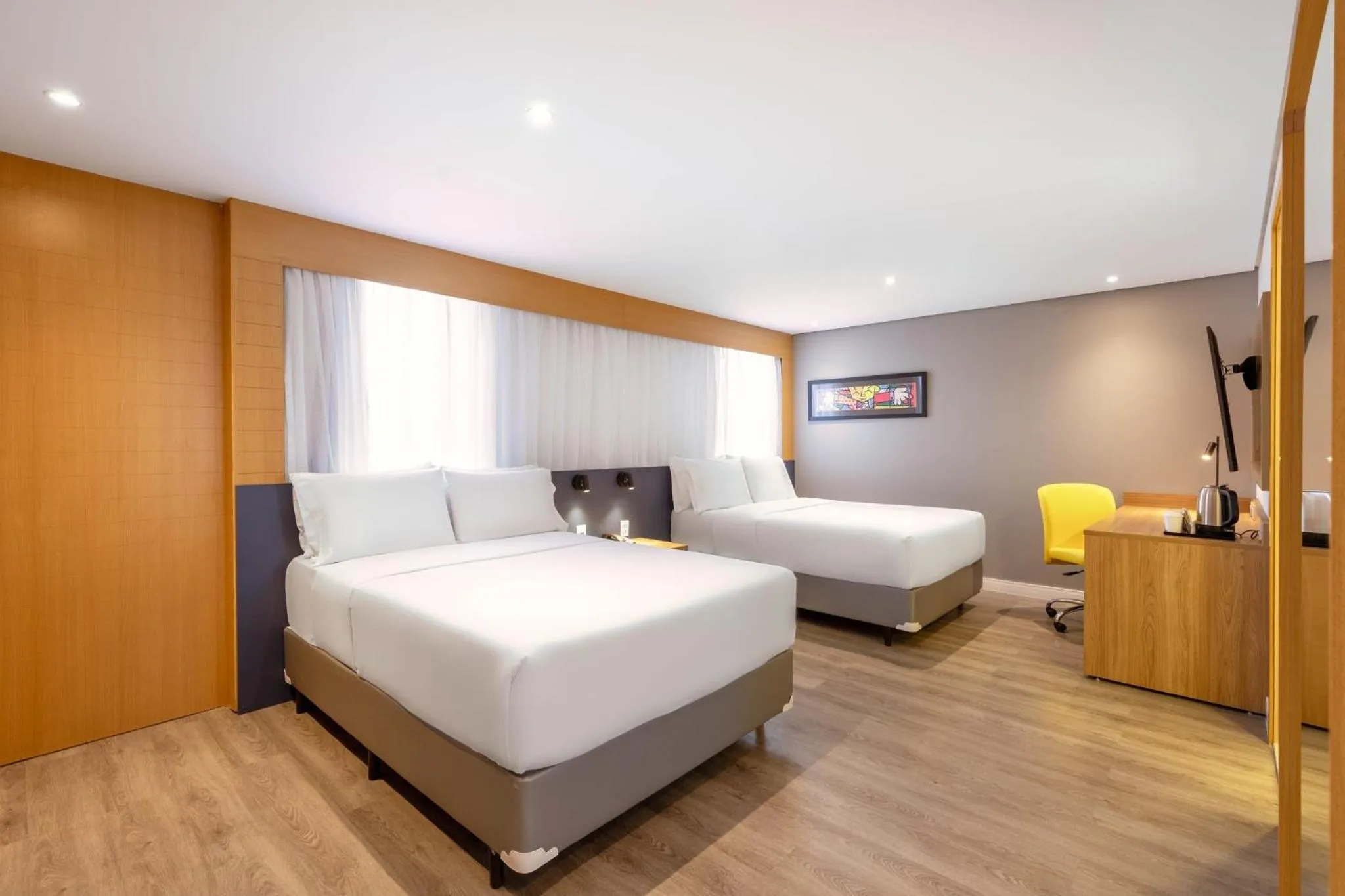 Photo of the whole room, Bed in Holiday Inn Sao Paulo Parque Anhembi by IHG
