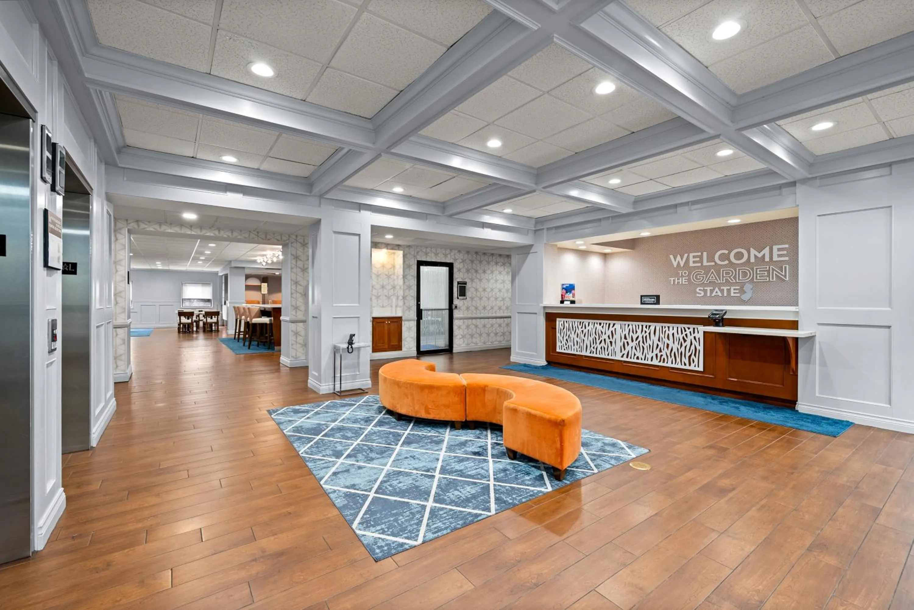 Lobby or reception in Hampton Inn Bordentown