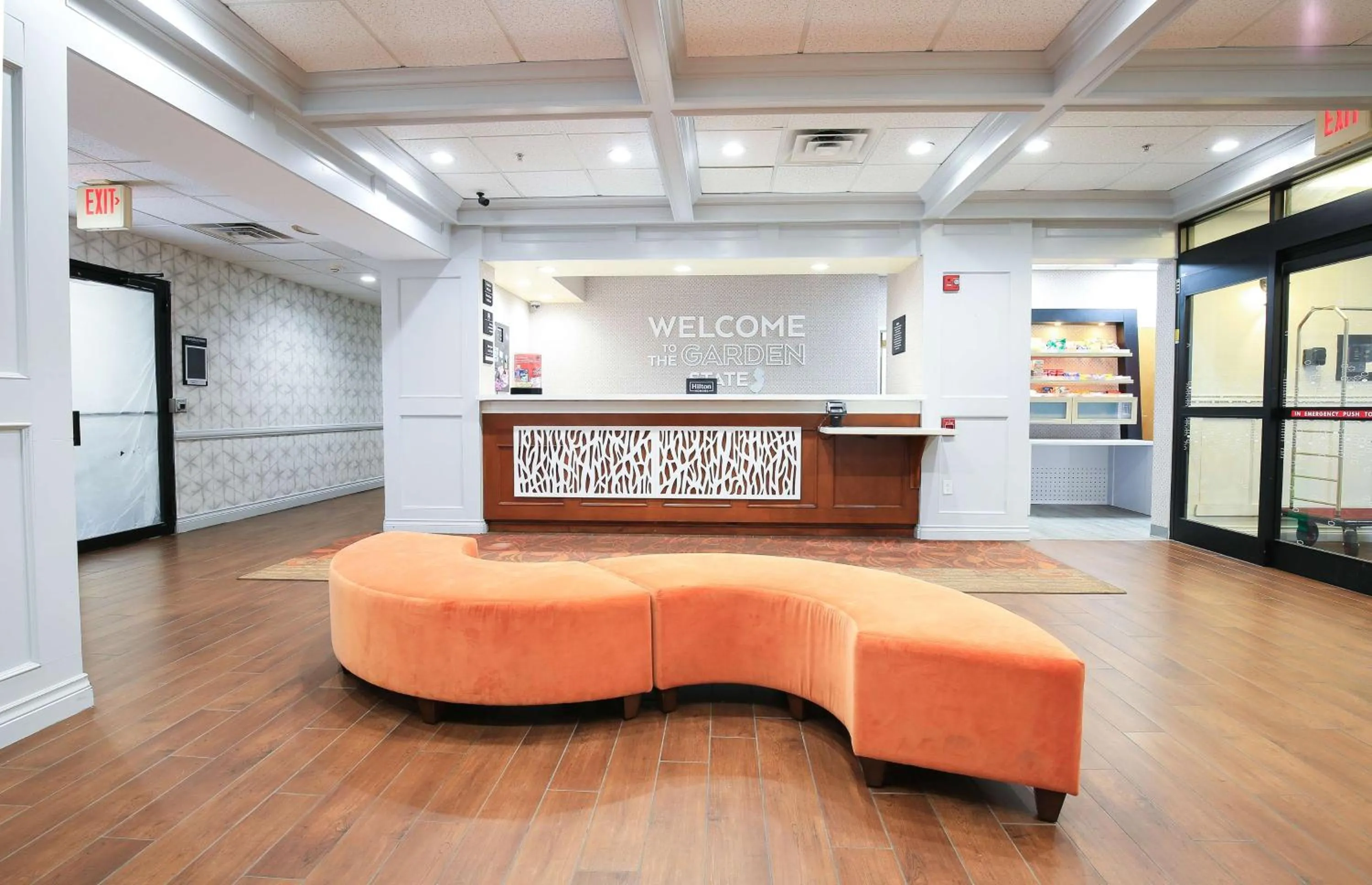 Lobby or reception in Hampton Inn Bordentown