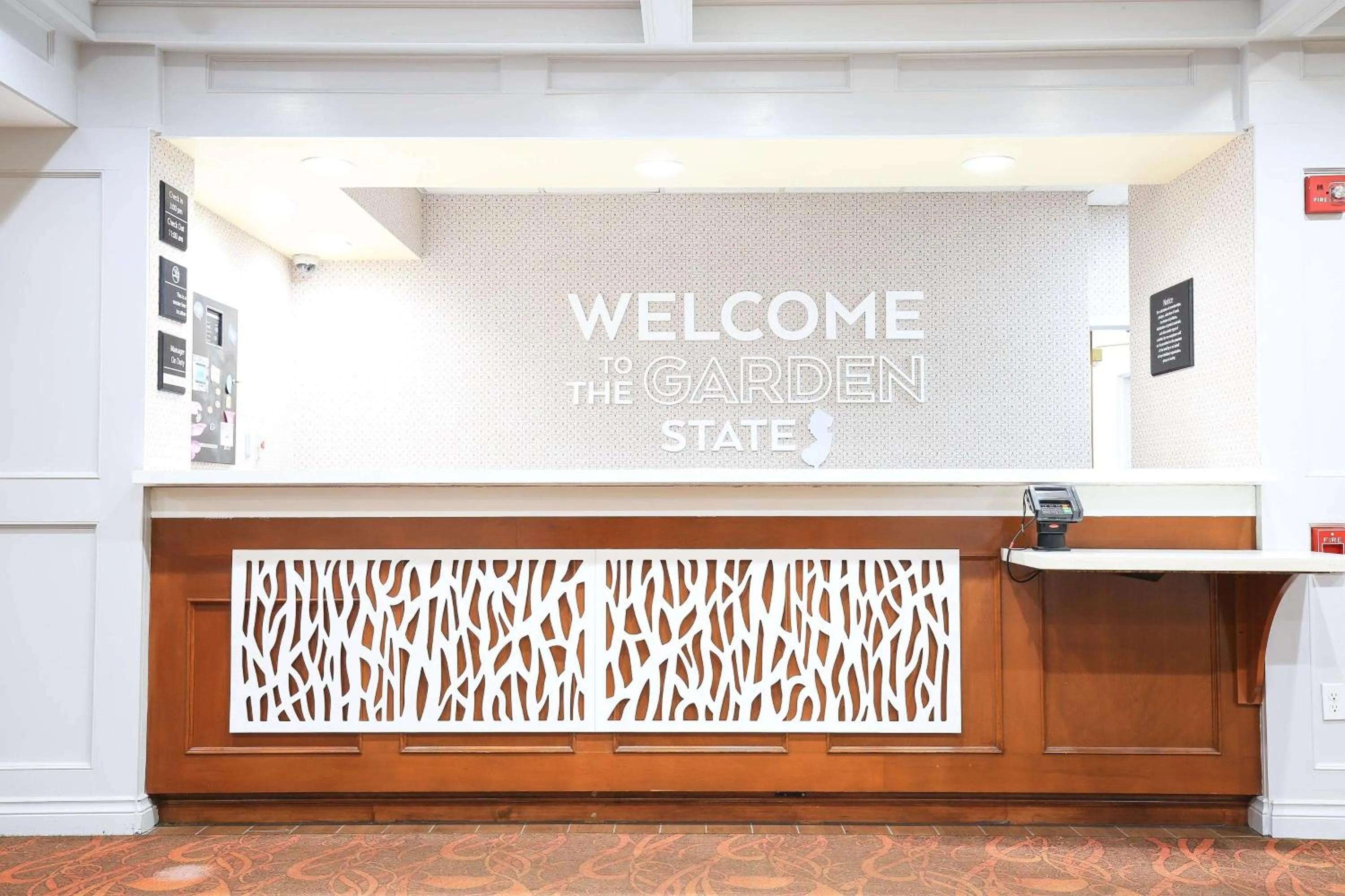 Lobby or reception in Hampton Inn Bordentown