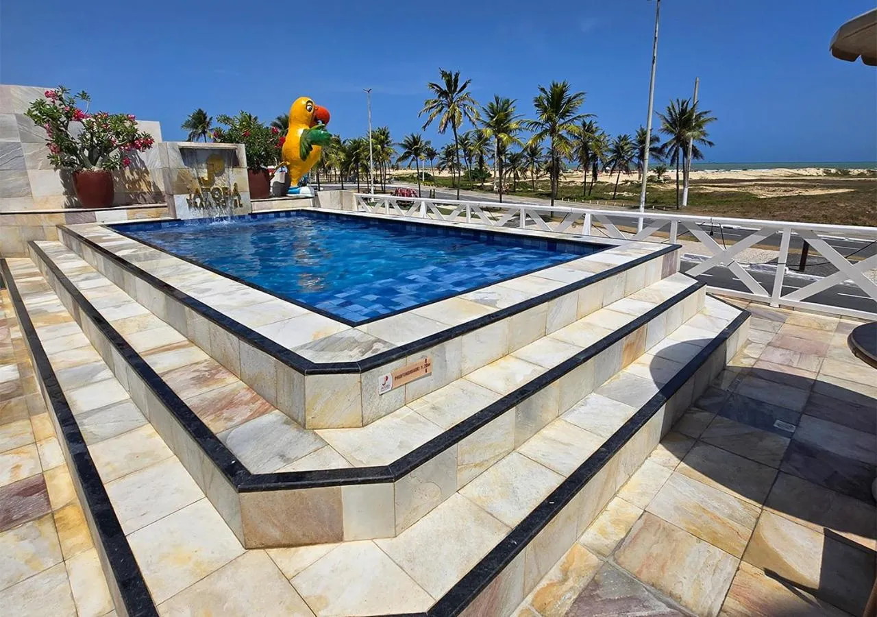 Pool view in Jatobá Praia Hotel