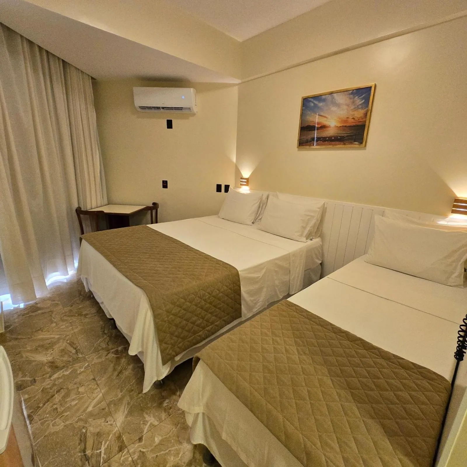 Bed in Jatobá Praia Hotel