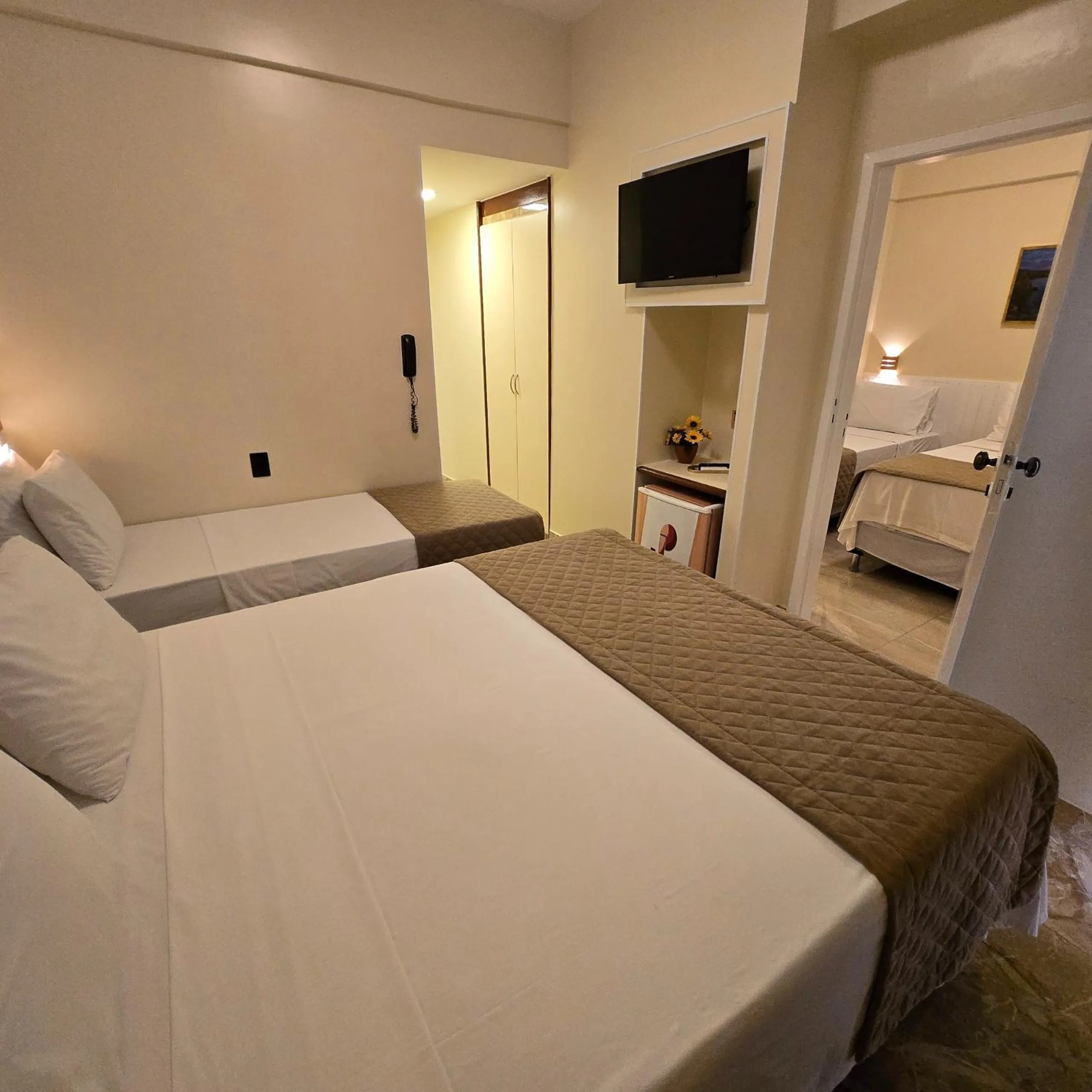 Bed in Jatobá Praia Hotel