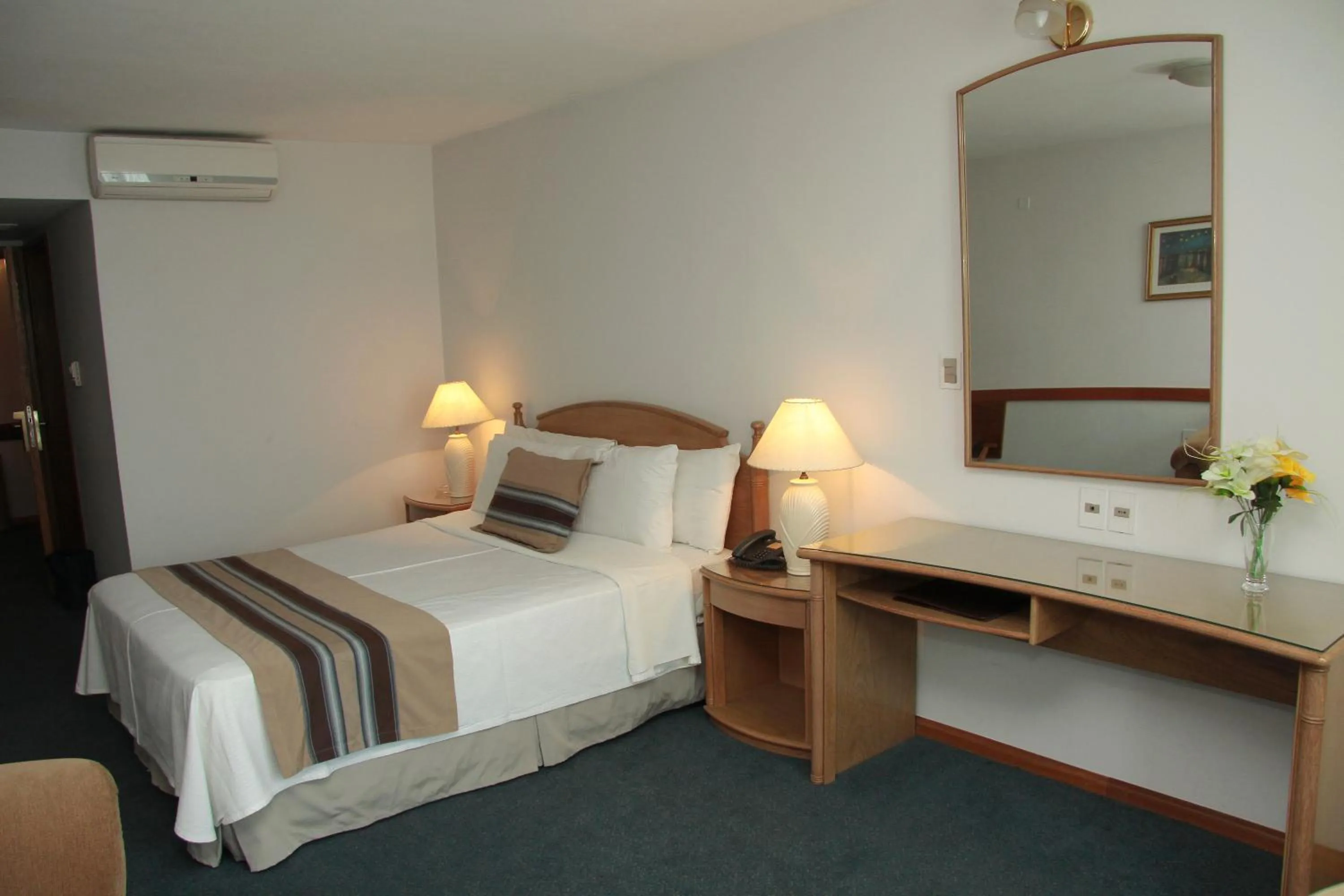 Bed in Crystal Palace Hotel