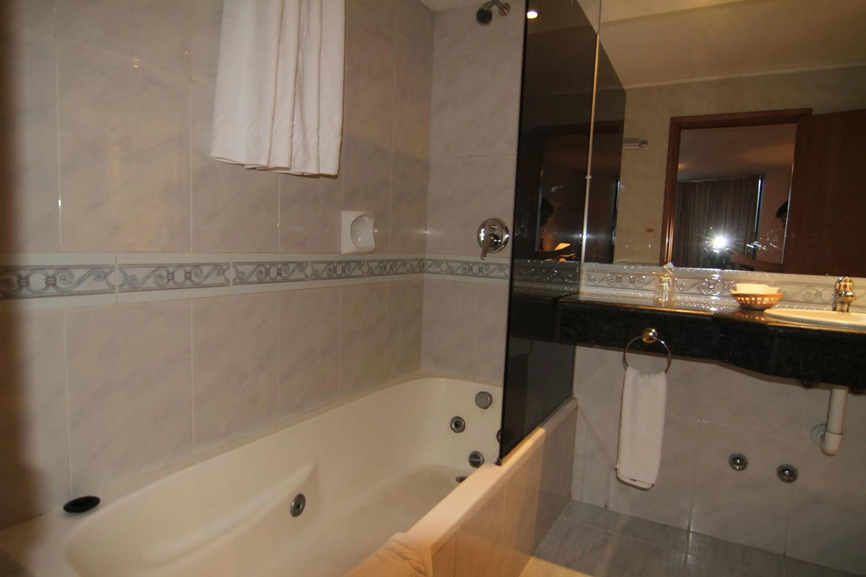 Bathroom in Crystal Palace Hotel