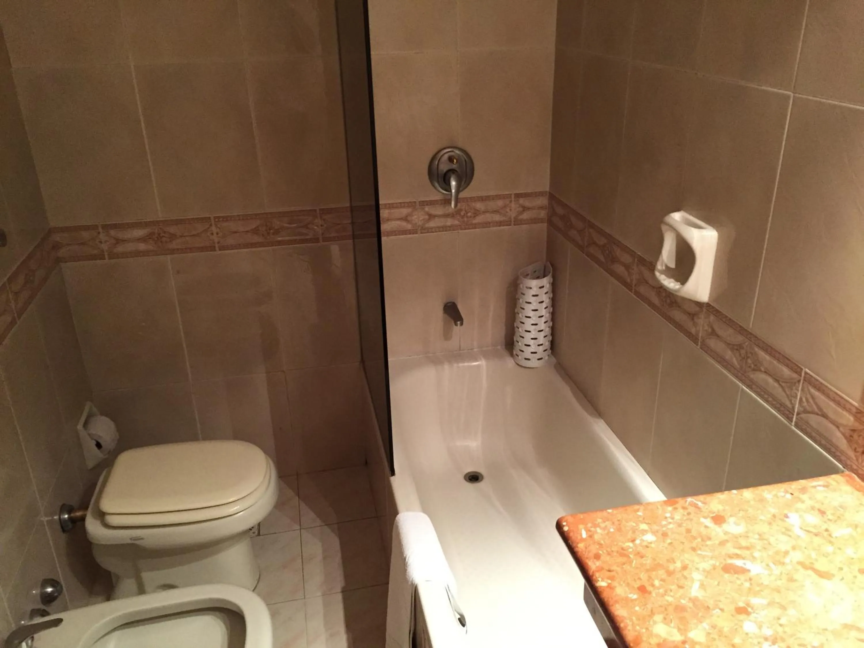 Bathroom in Crystal Palace Hotel