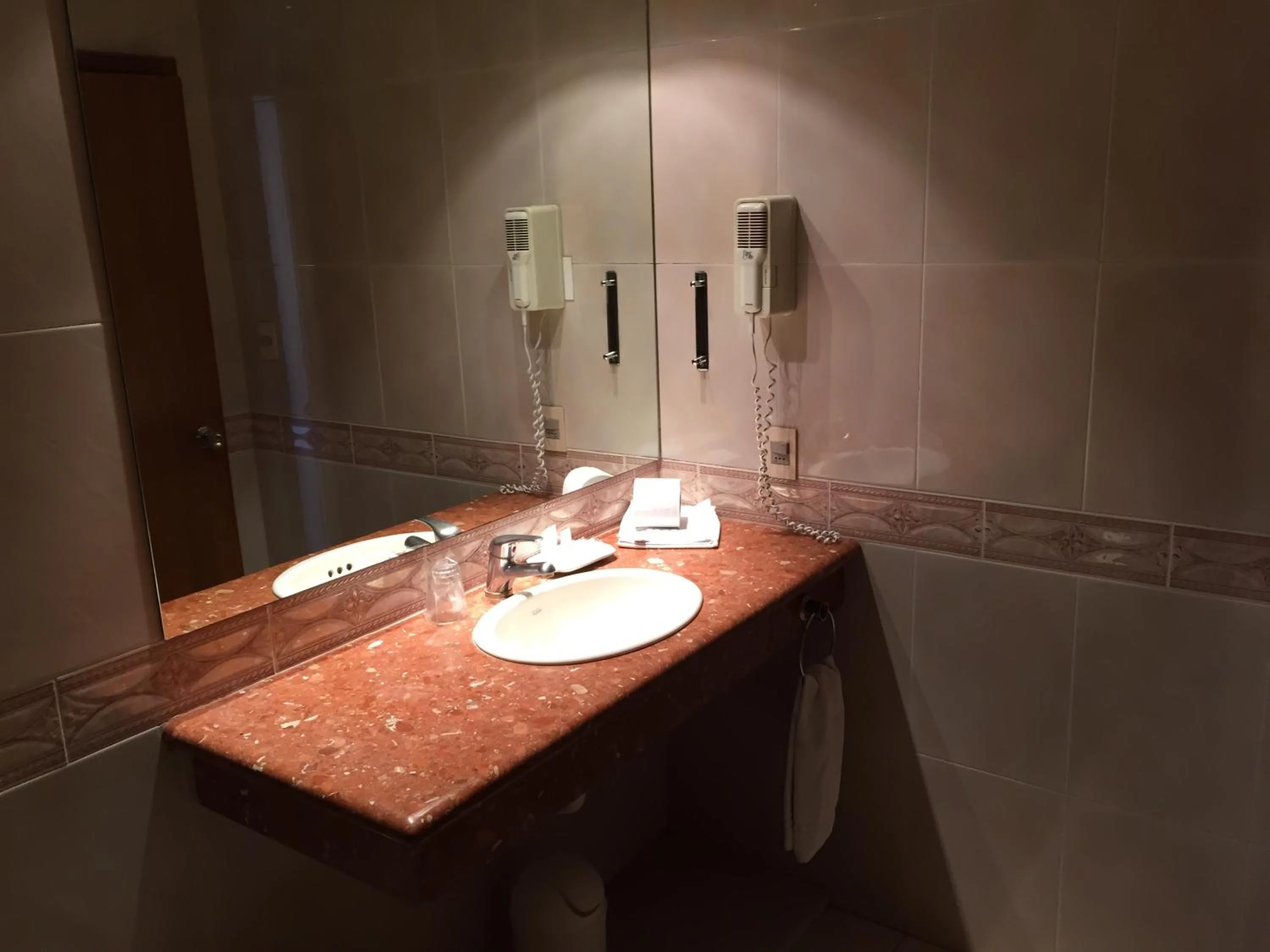 Bathroom in Crystal Palace Hotel