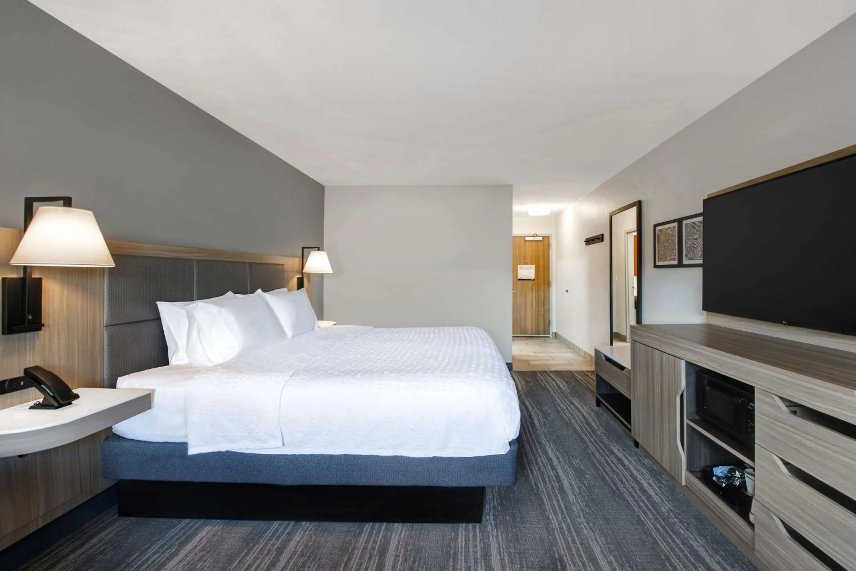 Bed in Hampton Inn Easley