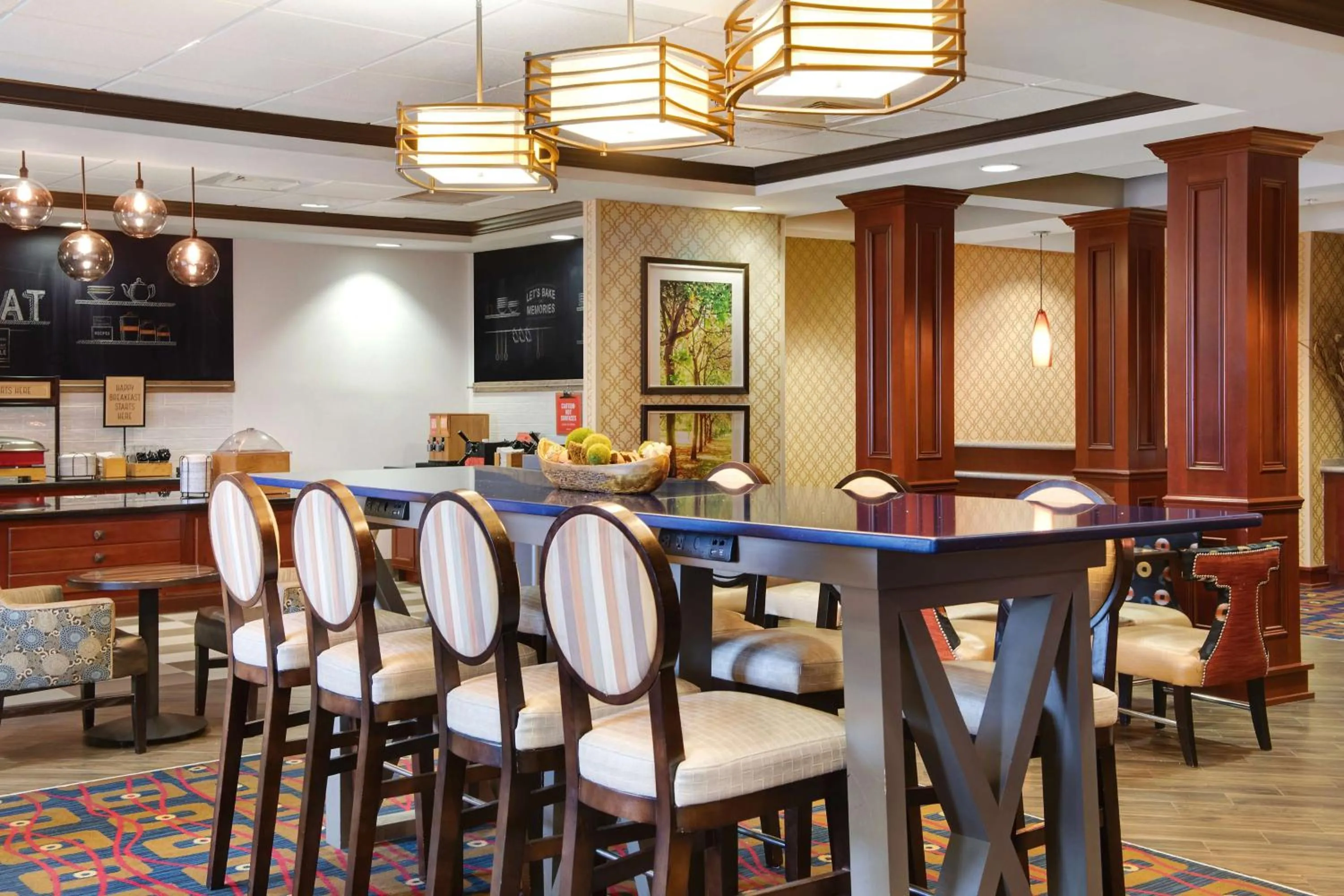 Breakfast in Hampton Inn Easley