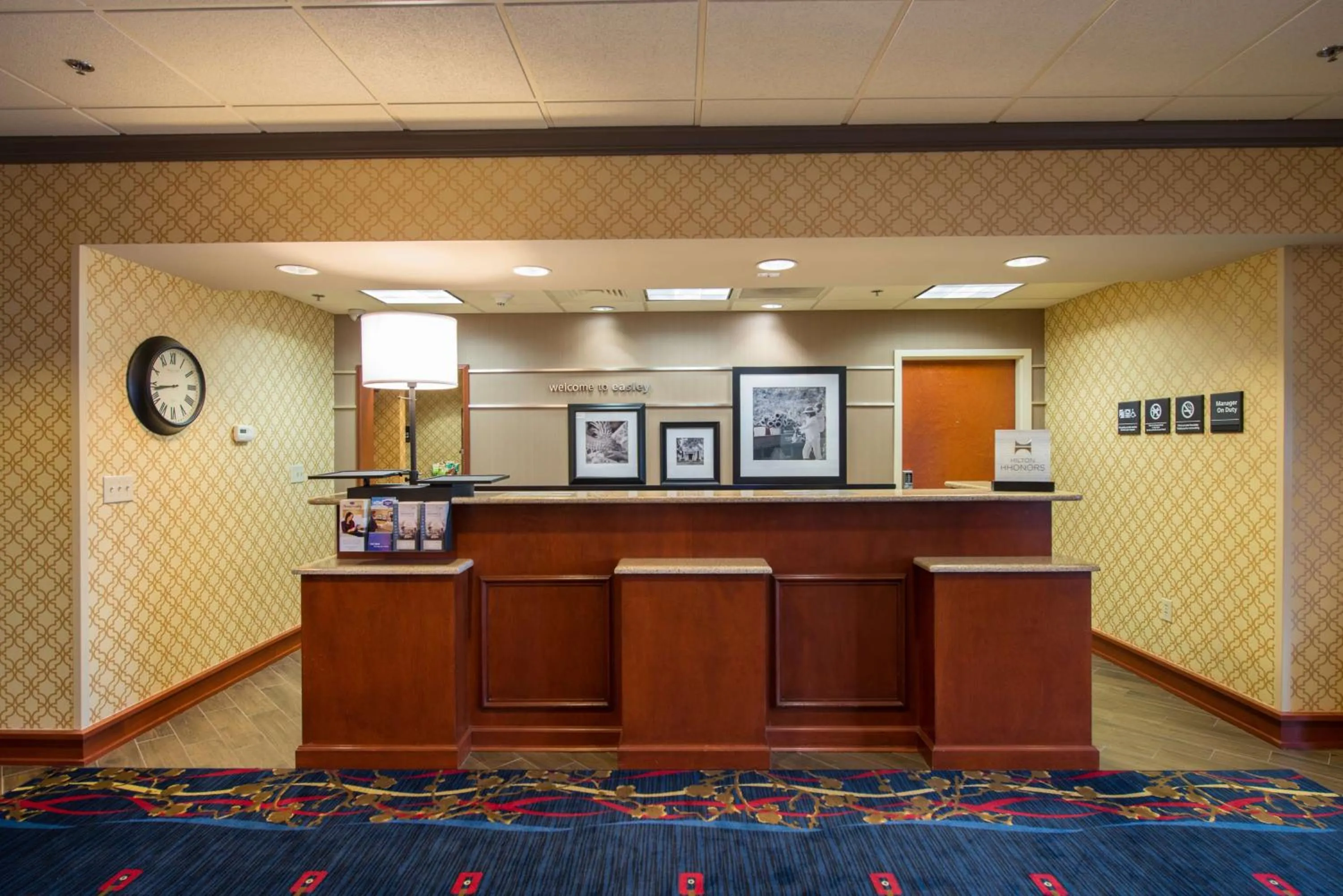Lobby or reception in Hampton Inn Easley