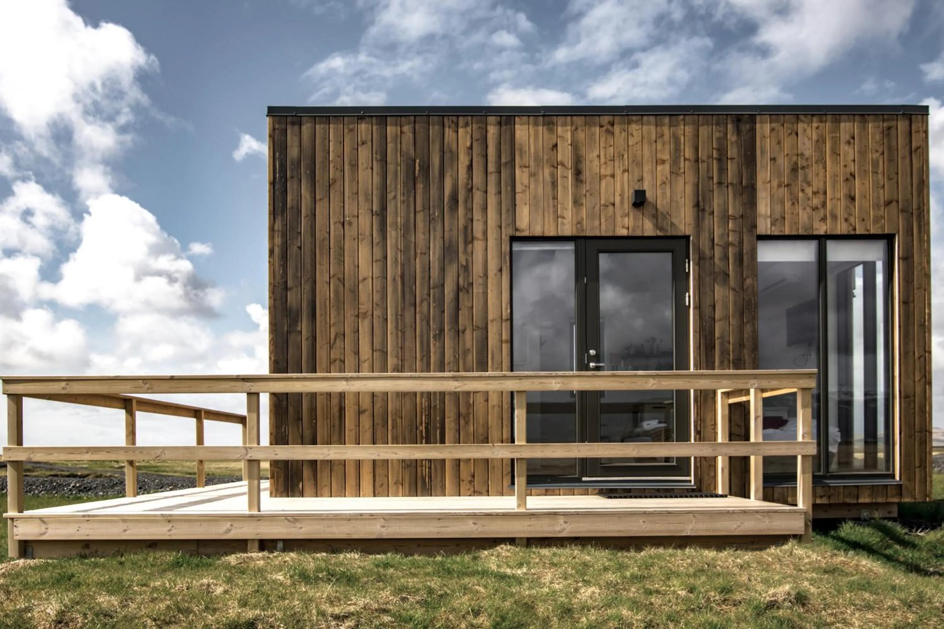 Facade/entrance in Brú Guesthouse