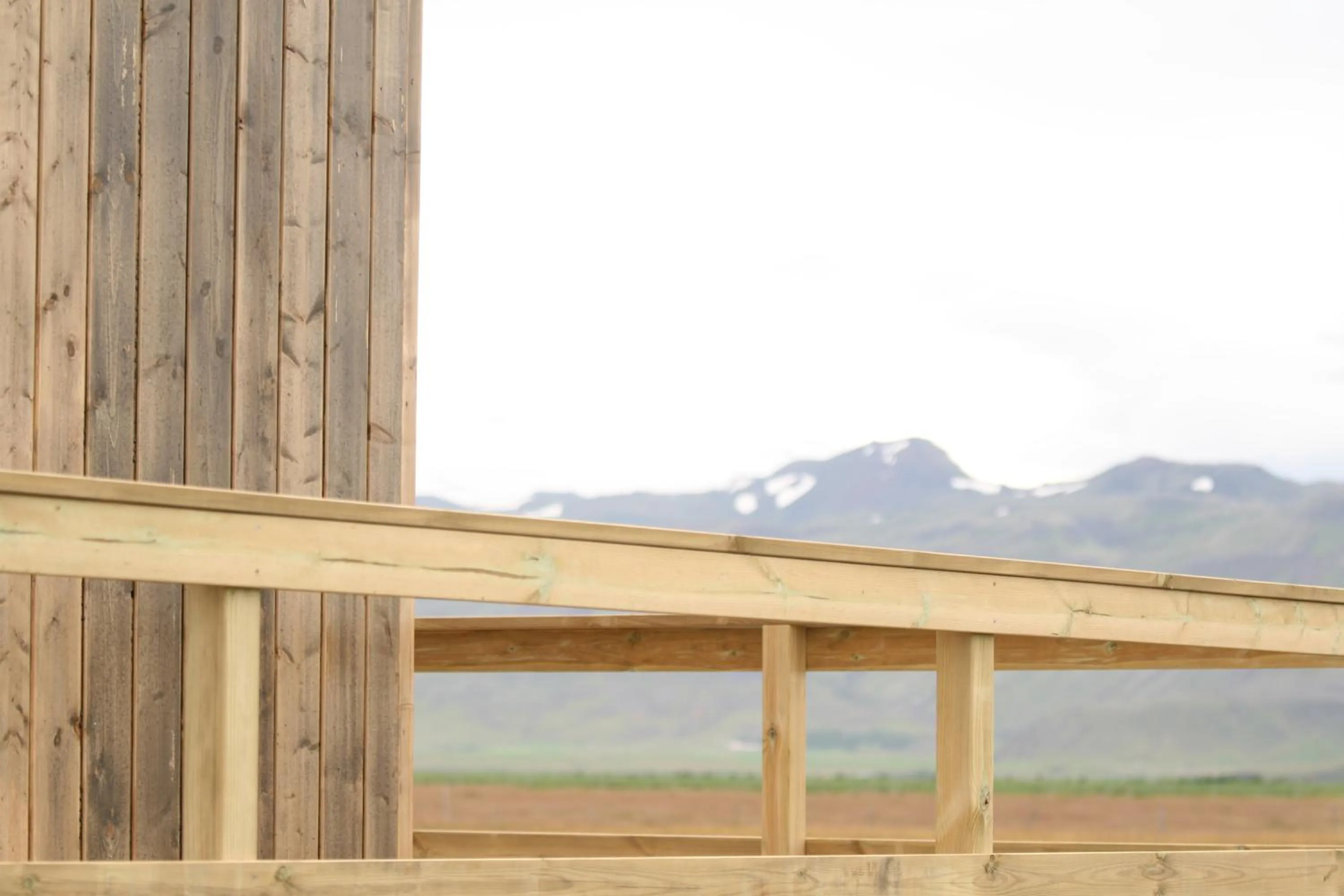 Natural landscape in Brú Guesthouse