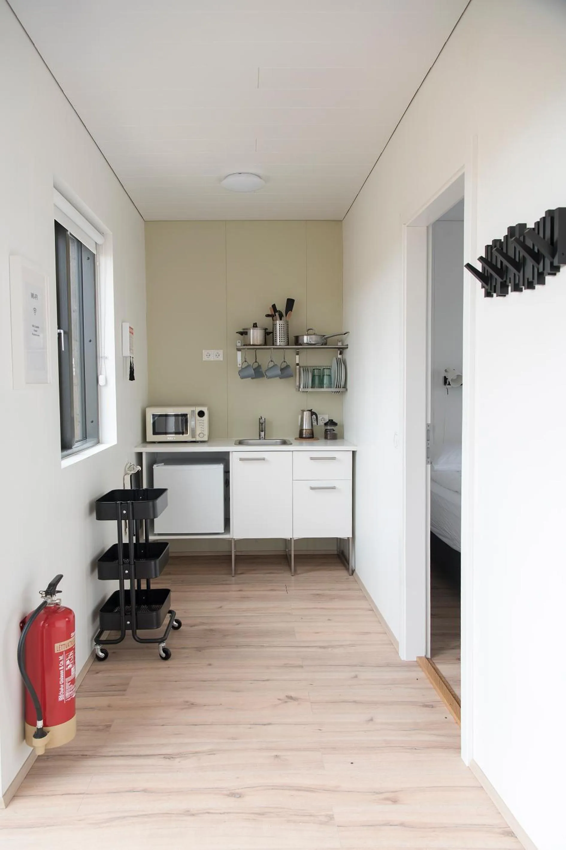 Kitchen or kitchenette in Brú Guesthouse