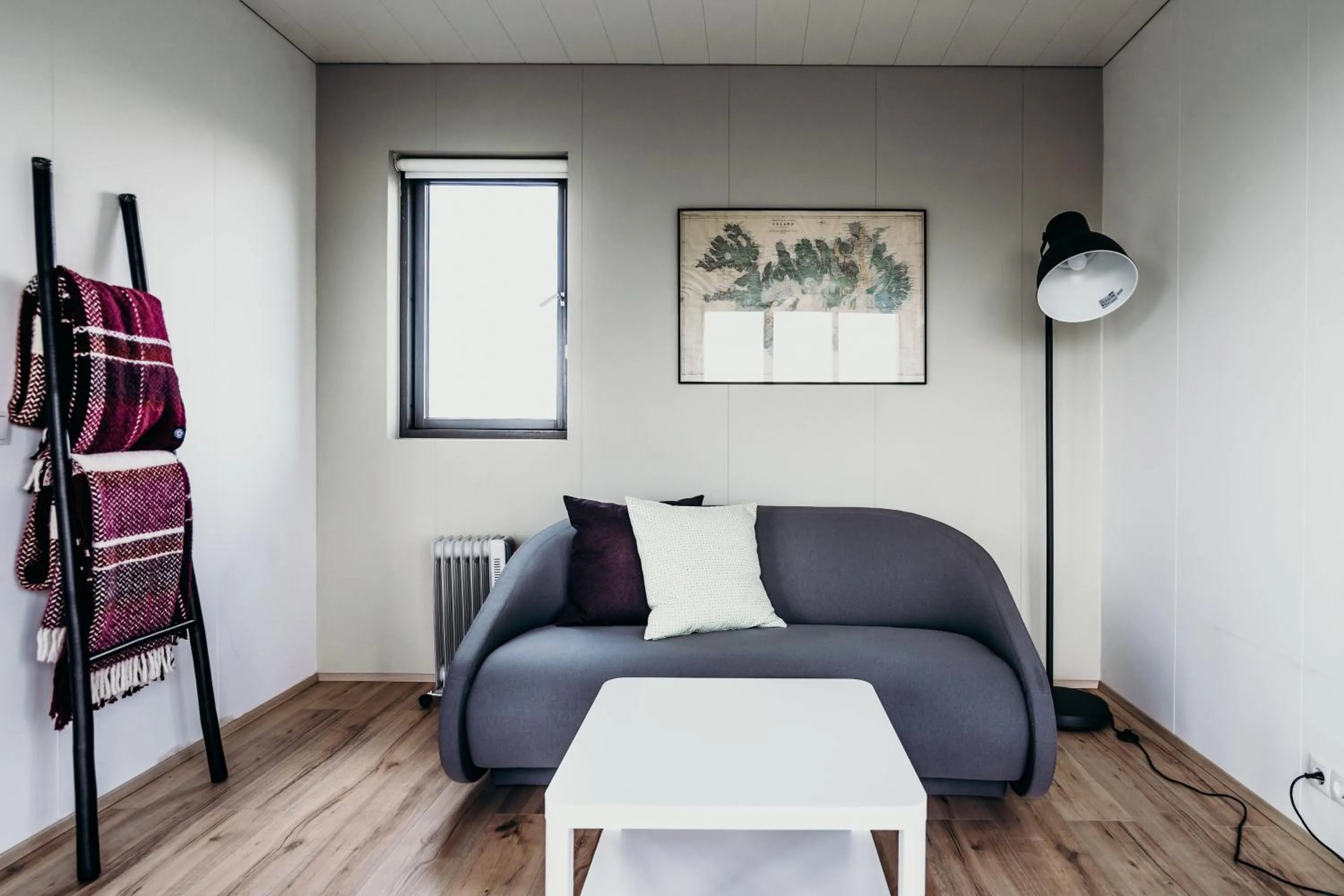 Living room in Brú Guesthouse