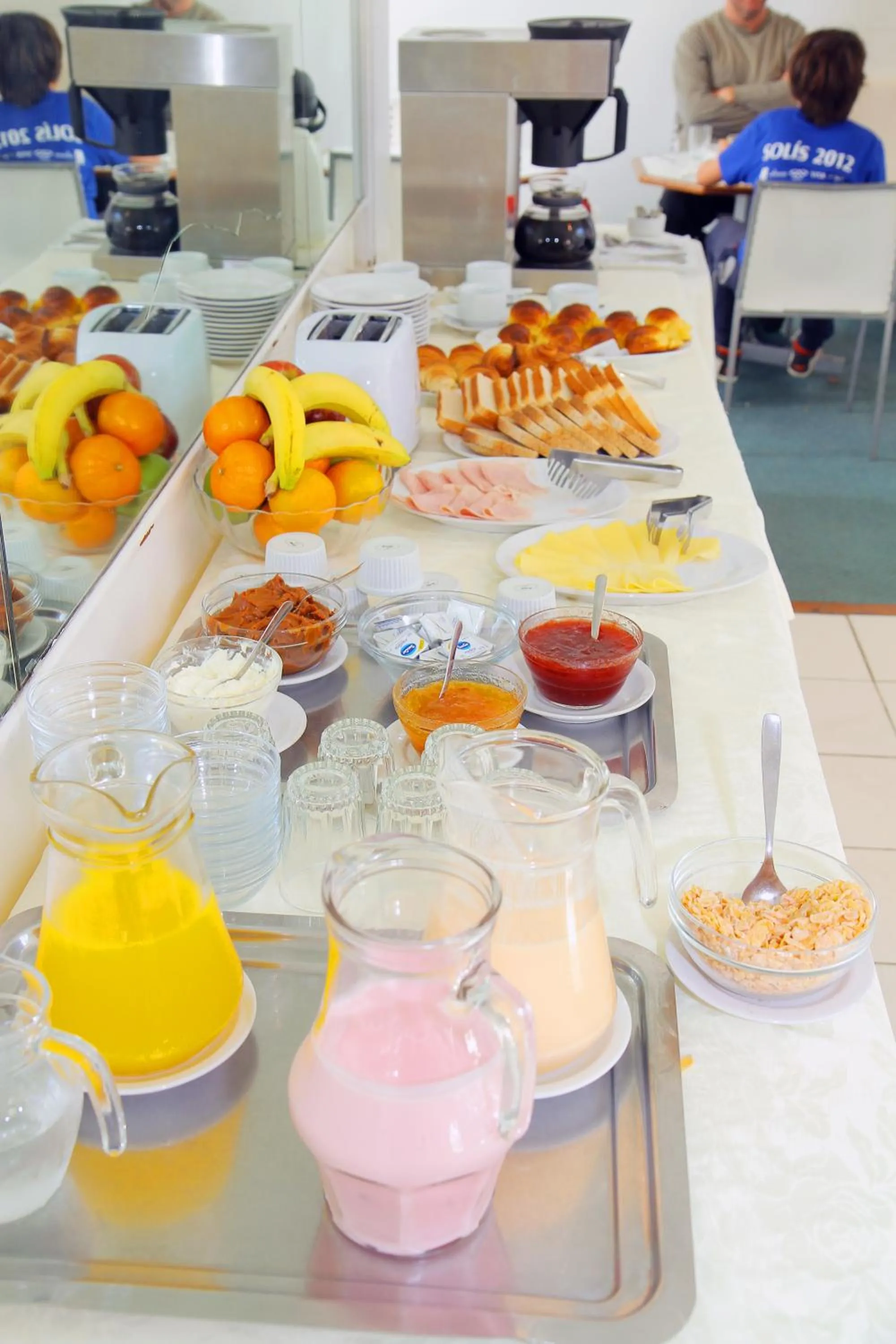 Buffet breakfast in Aqua Hotel