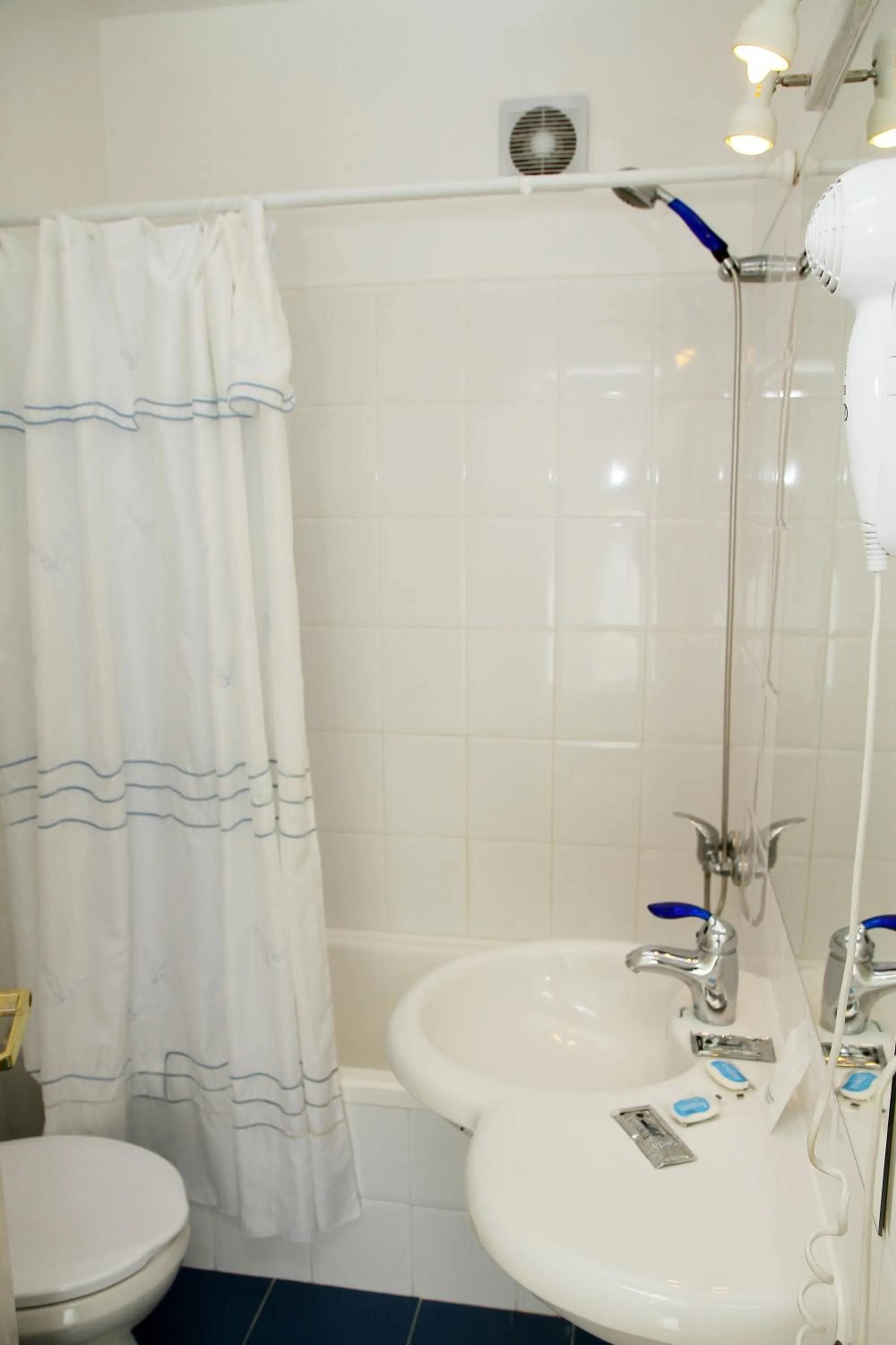 Bathroom in Aqua Hotel