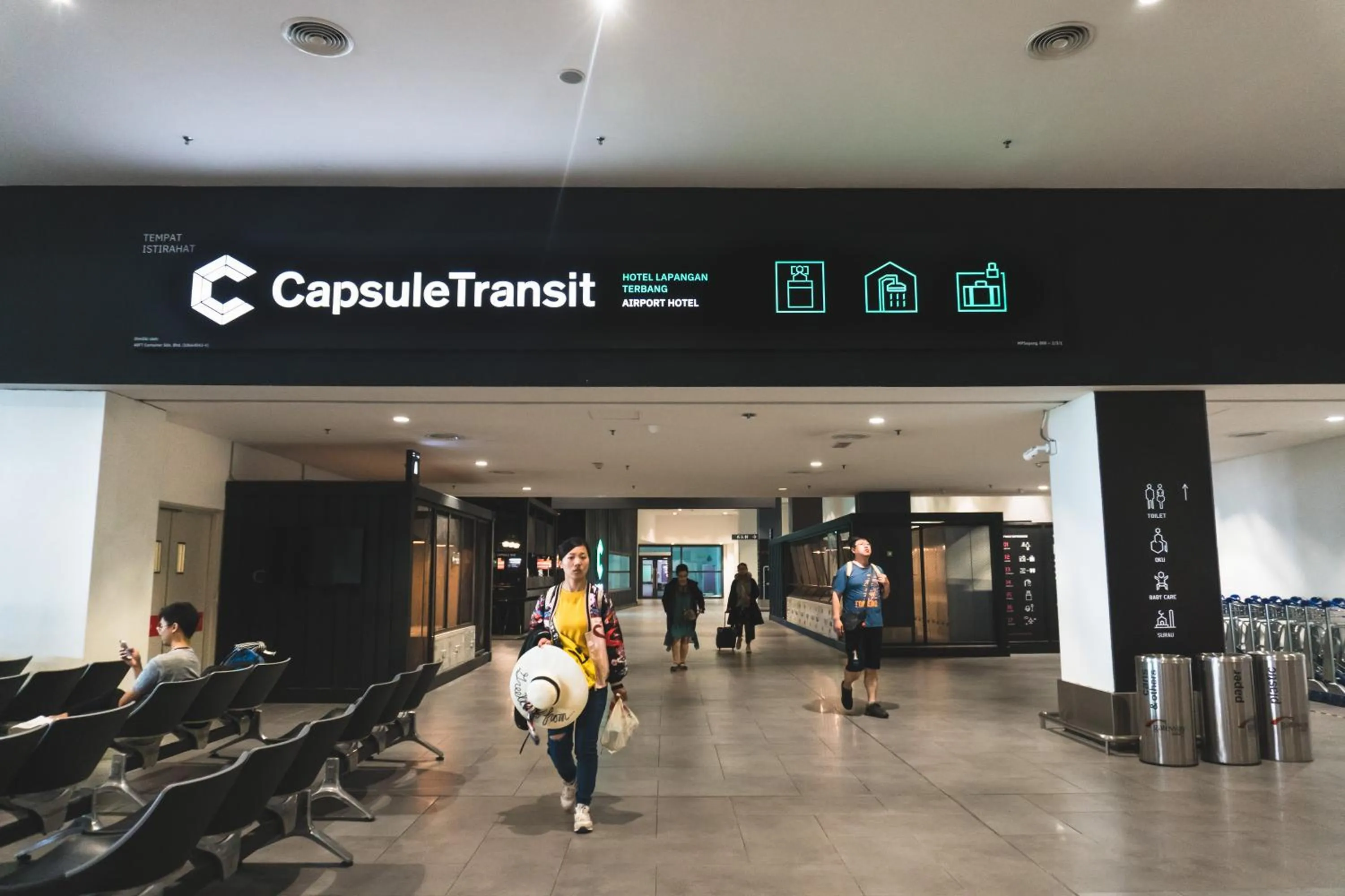 Property logo or sign in Capsule Transit KLIA 2 (Landside) - Gateway@KLIA2, Level 1