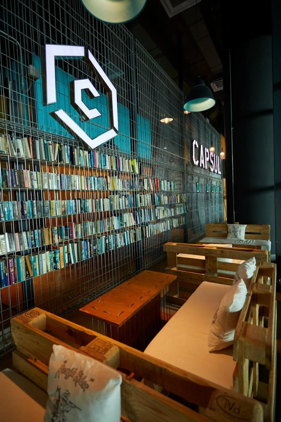 Communal lounge/ TV room in Capsule Transit KLIA 2 (Landside) - Gateway@KLIA2, Level 1